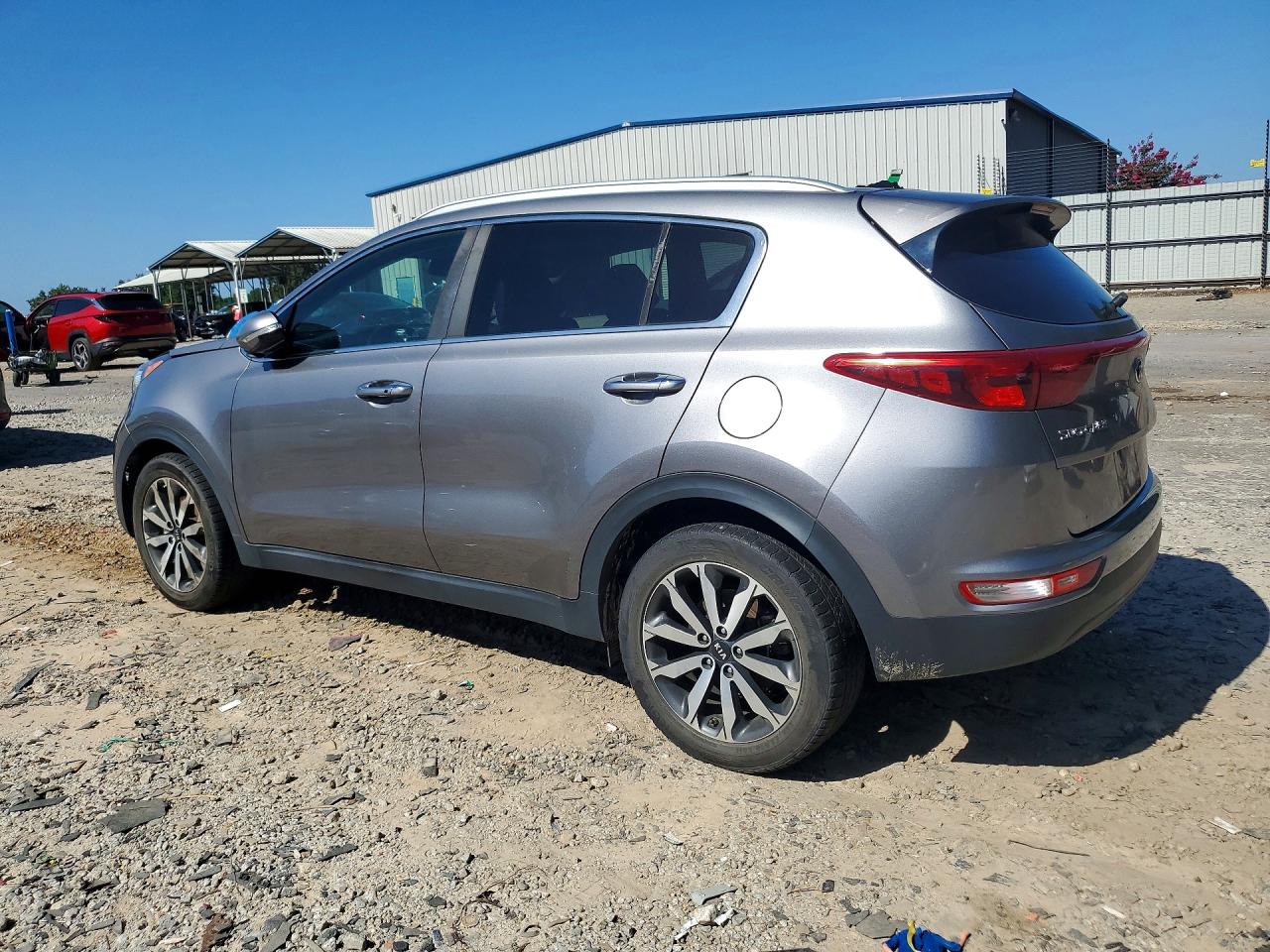 2017 Kia Sportage Ex Gray vin: KNDPN3AC2H7183642