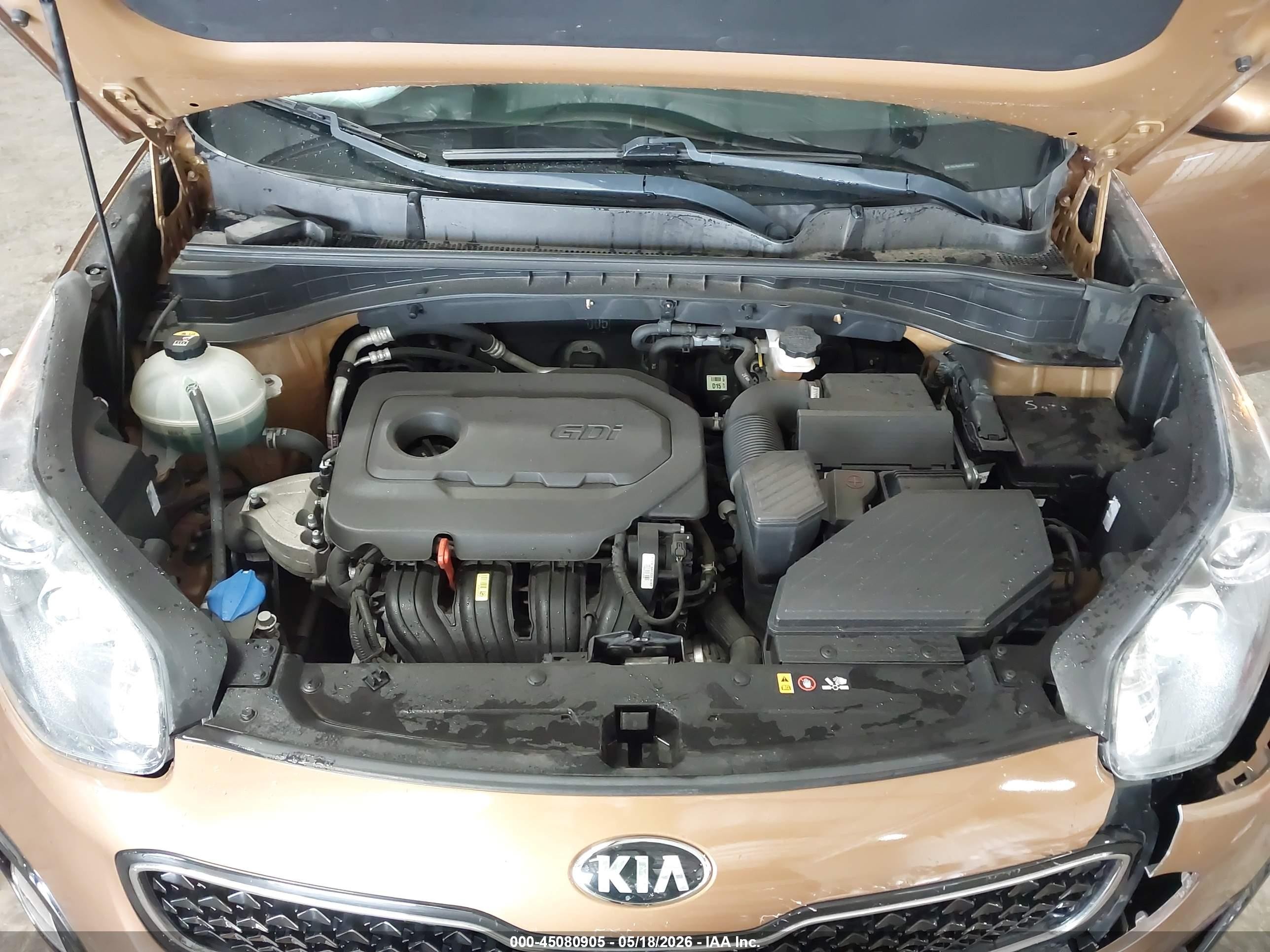 2017 Kia Sportage Ex Gold vin: KNDPN3AC6H7240554