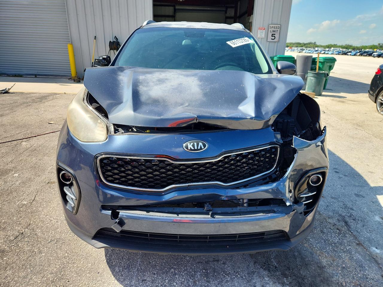 2017 Kia Sportage Ex Blue vin: KNDPN3AC6H7264336
