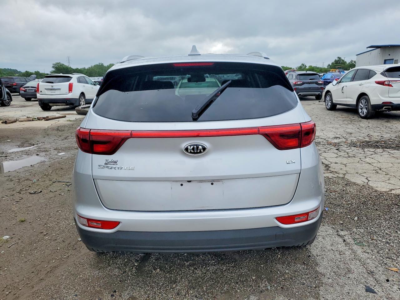 2017 Kia Sportage Ex Silver vin: KNDPN3AC8H7117385