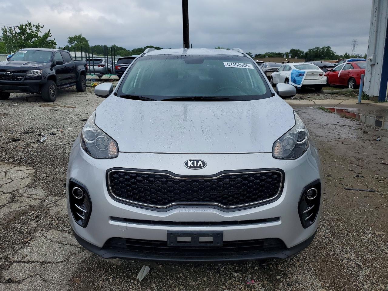 2017 Kia Sportage Ex Silver vin: KNDPN3AC8H7117385