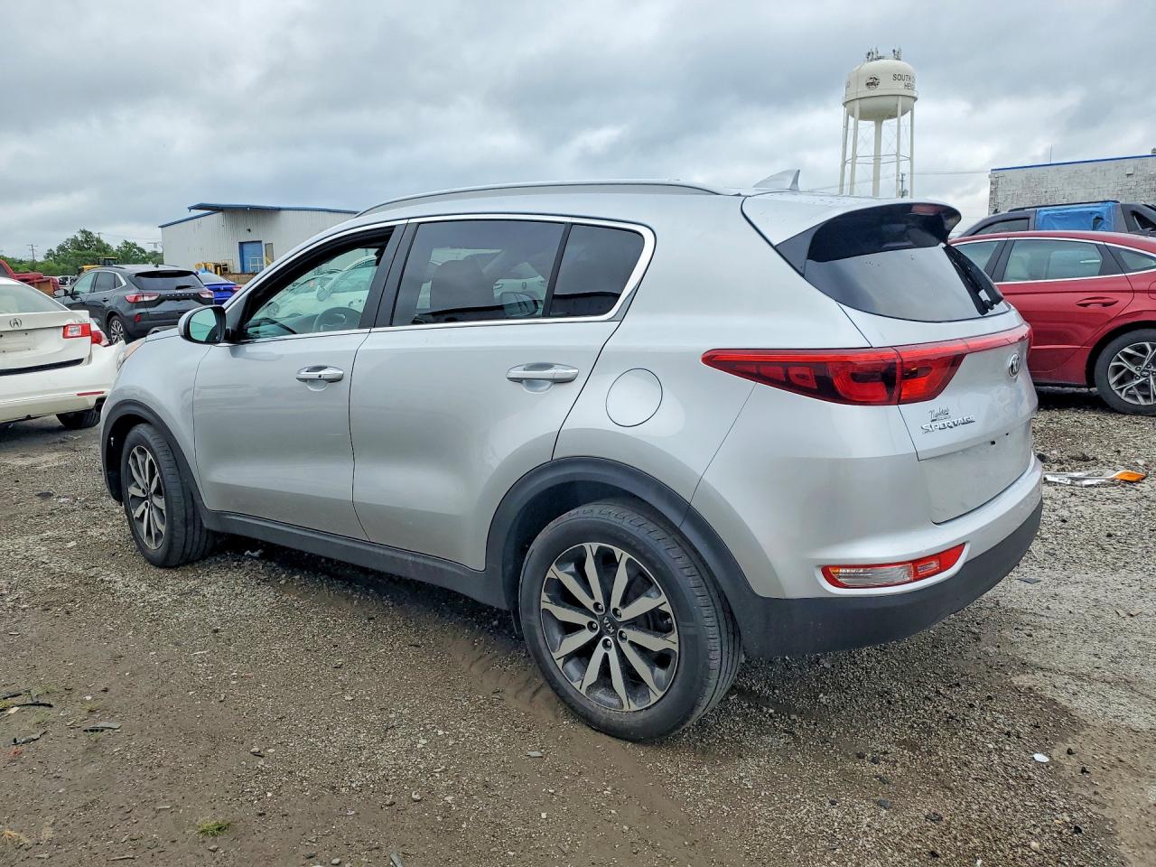 2017 Kia Sportage Ex Silver vin: KNDPN3AC8H7117385