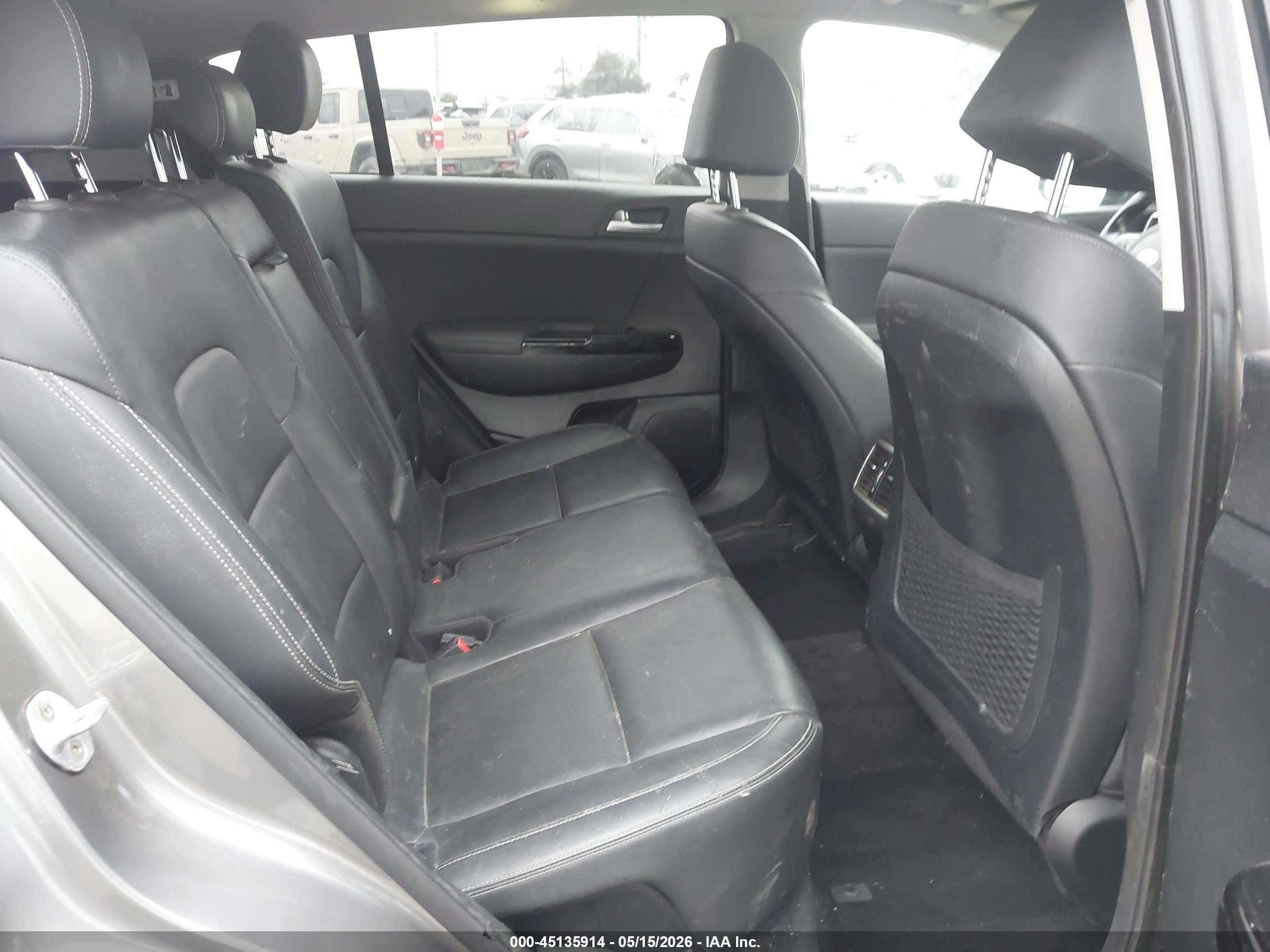 2018 Kia Sportage Ex Gray vin: KNDPN3ACXJ7386610