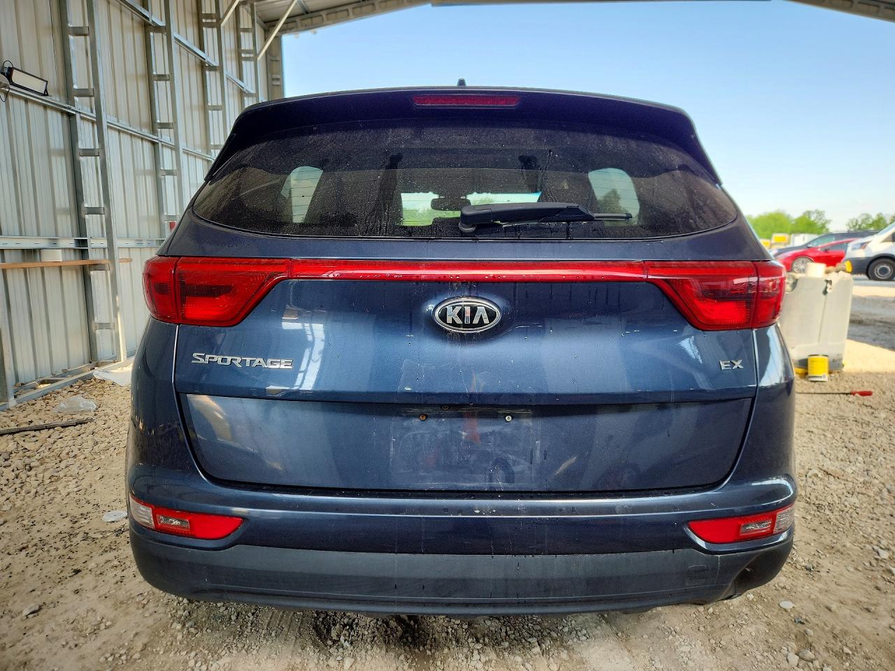 2017 Kia Sportage Ex Blue vin: KNDPNCAC3H7202084