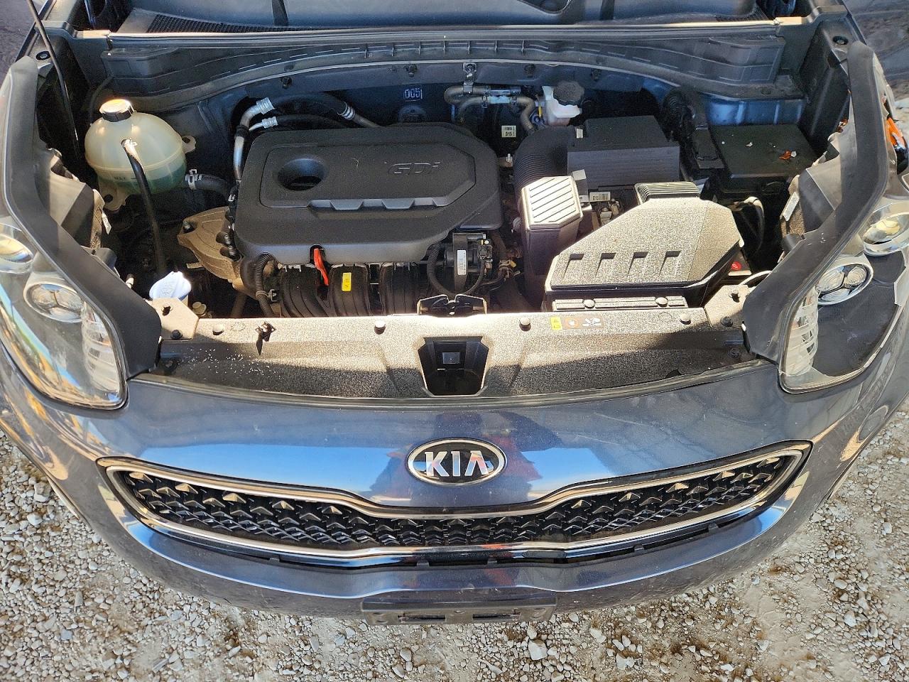 2017 Kia Sportage Ex Blue vin: KNDPNCAC3H7202084