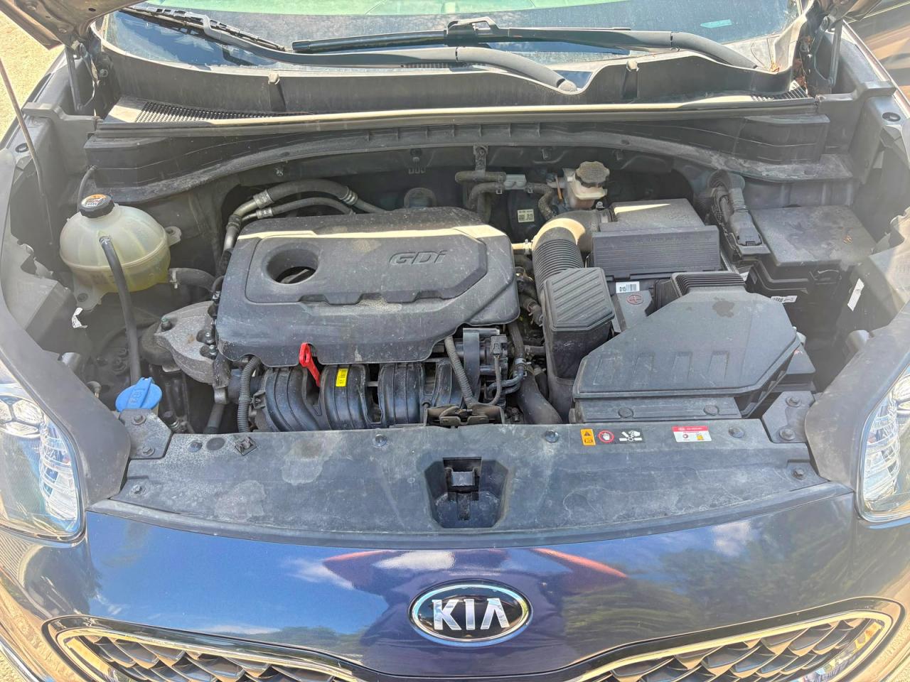 2020 Kia Sportage Ex Blue vin: KNDPNCAC4L7688249