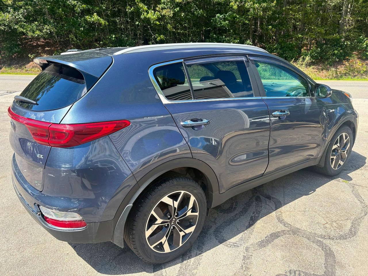 2020 Kia Sportage Ex Blue vin: KNDPNCAC4L7688249