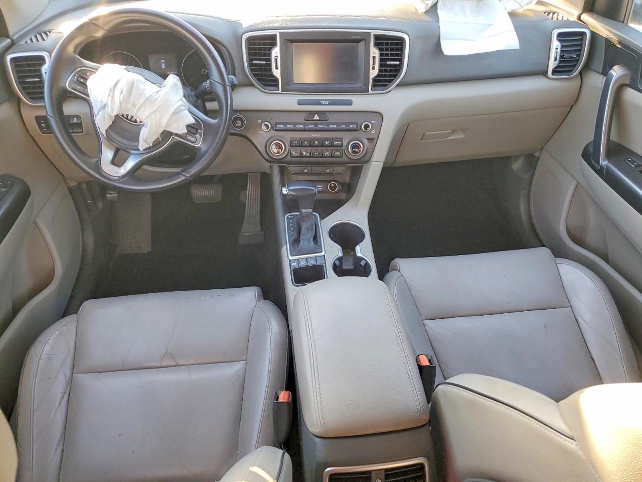 2017 Kia Sportage Ex Silver vin: KNDPNCAC6H7207103