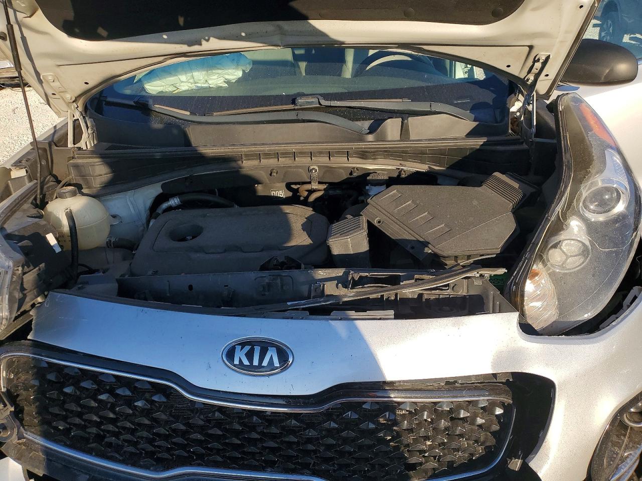 2017 Kia Sportage Ex Silver vin: KNDPNCAC6H7207103
