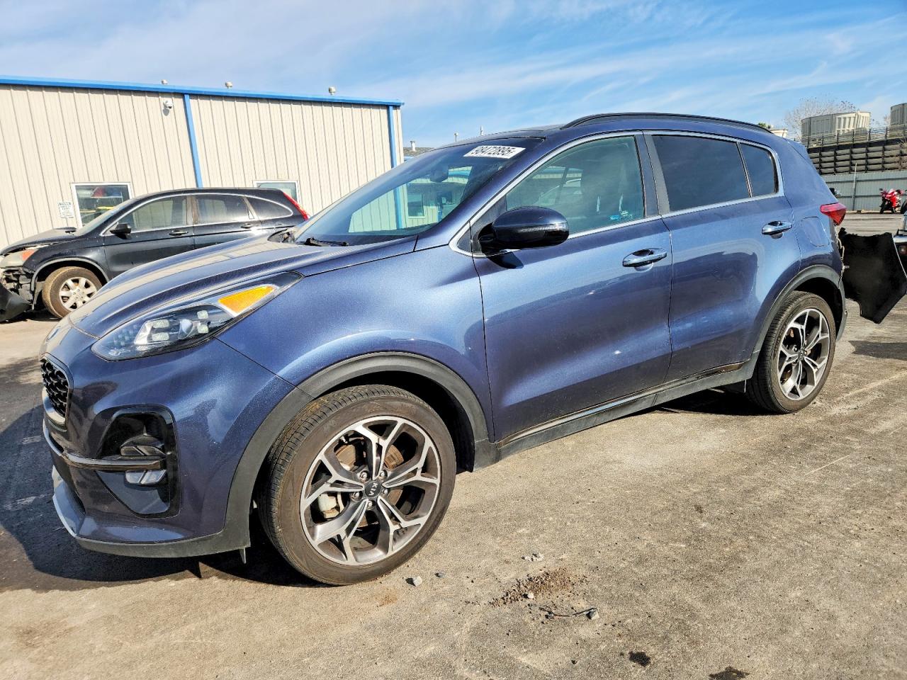 2021 Kia Sportage Sx Серый vin: KNDPR3A64M7875636