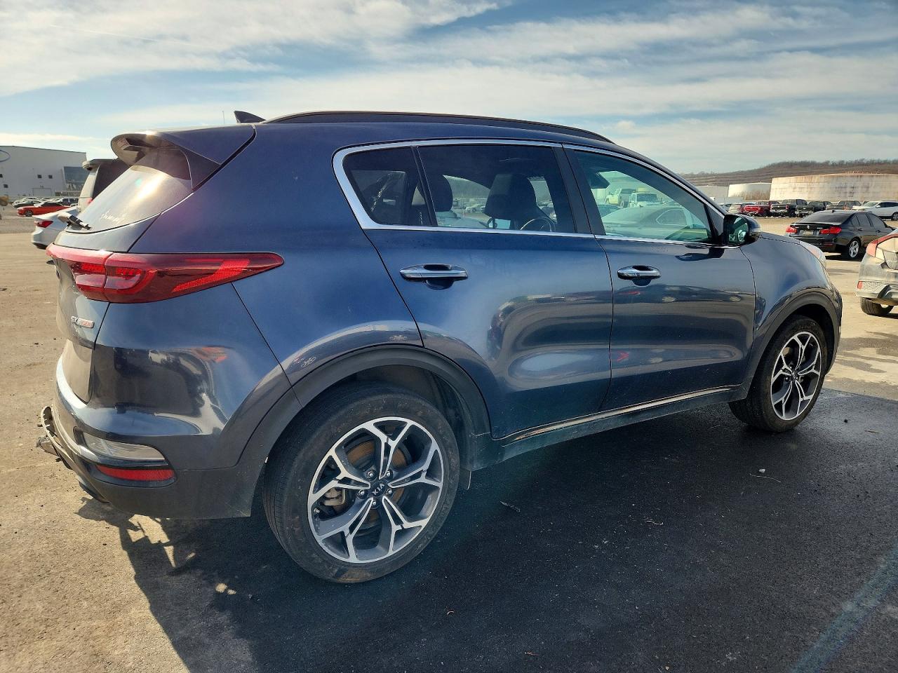 2021 Kia Sportage Sx Серый vin: KNDPR3A64M7875636