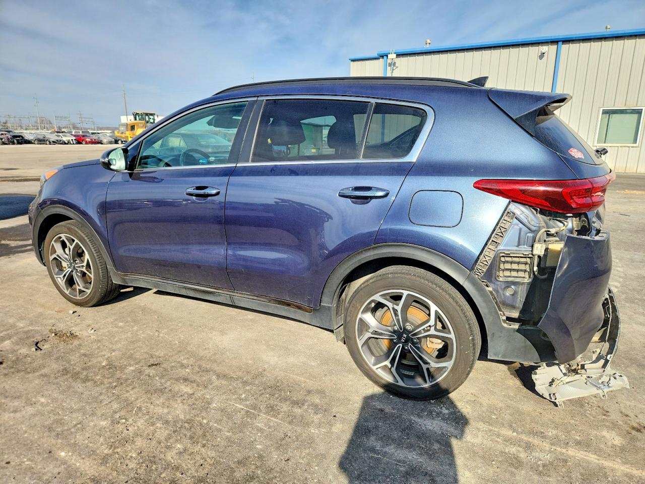 2021 Kia Sportage Sx Серый vin: KNDPR3A64M7875636