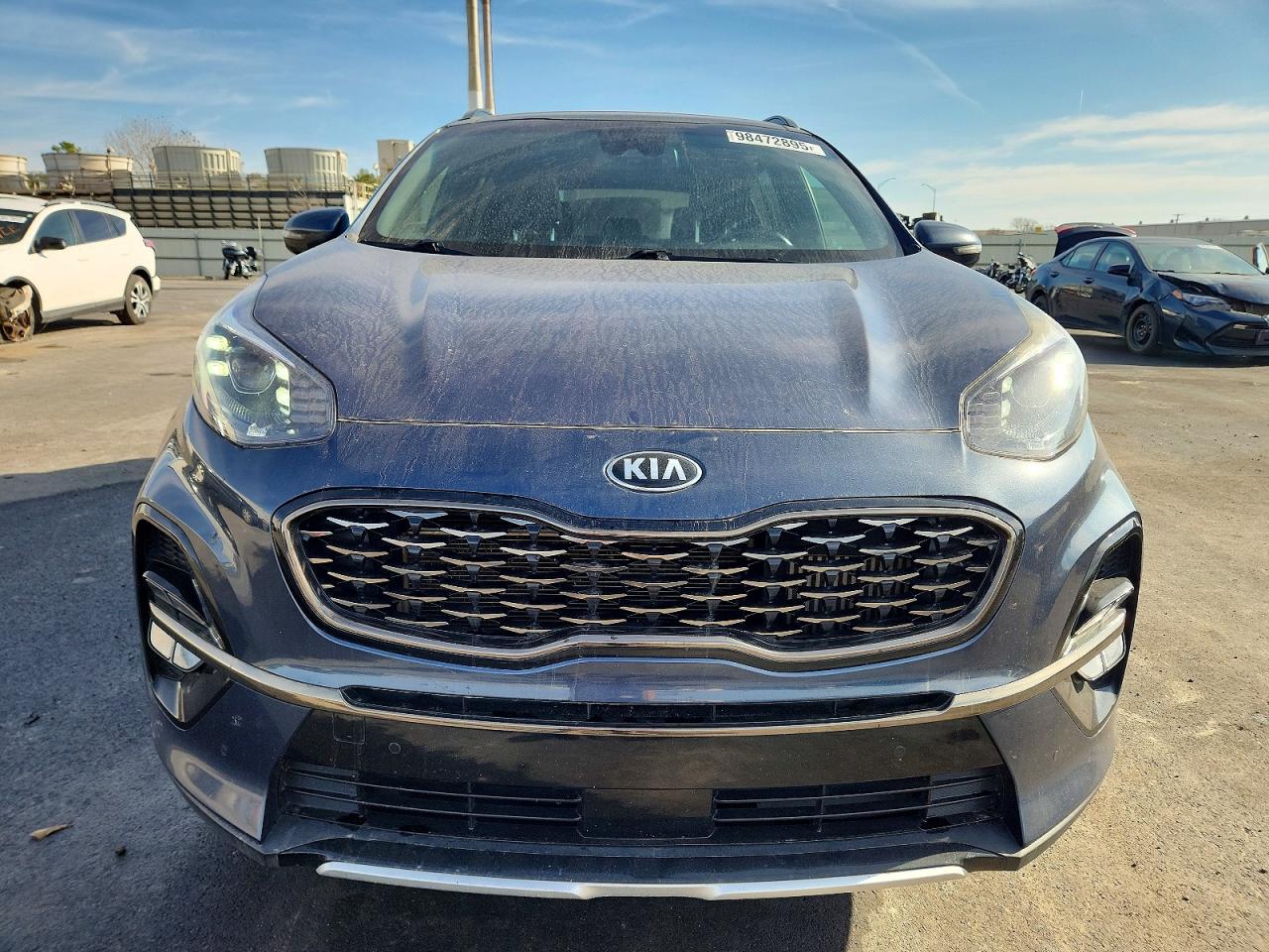 2021 Kia Sportage Sx Серый vin: KNDPR3A64M7875636