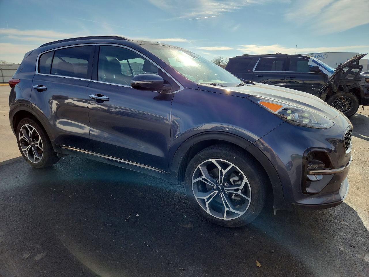 2021 Kia Sportage Sx Серый vin: KNDPR3A64M7875636