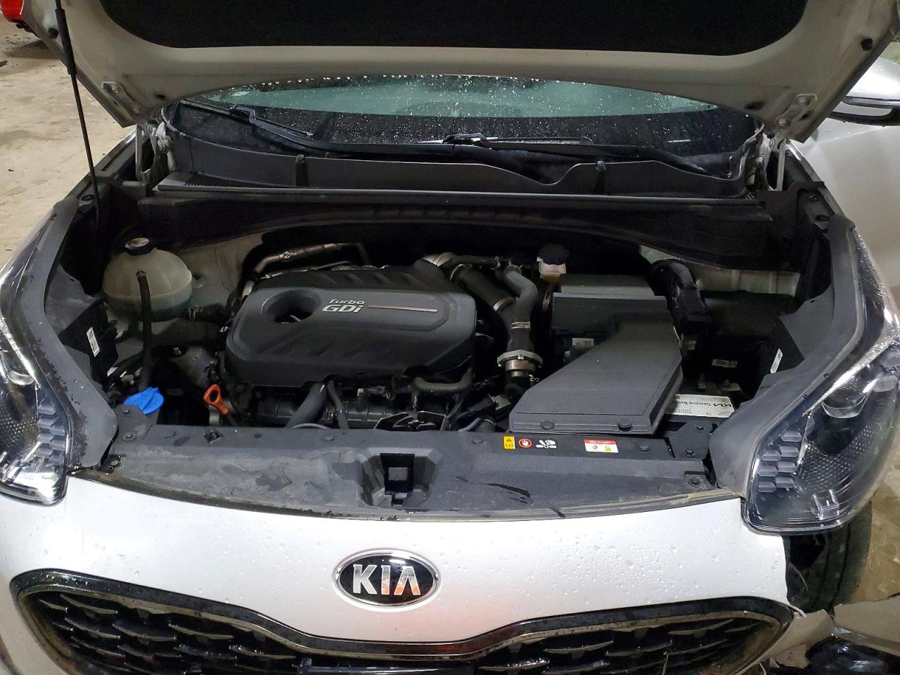 2020 Kia Sportage Sx Silver vin: KNDPRCA60L7674878