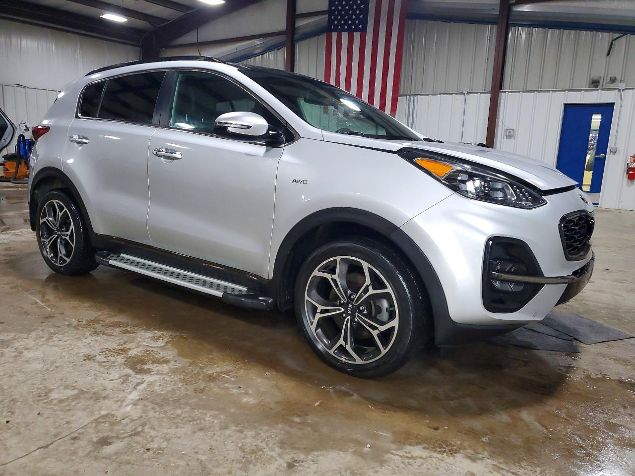 2020 Kia Sportage Sx Silver vin: KNDPRCA60L7674878