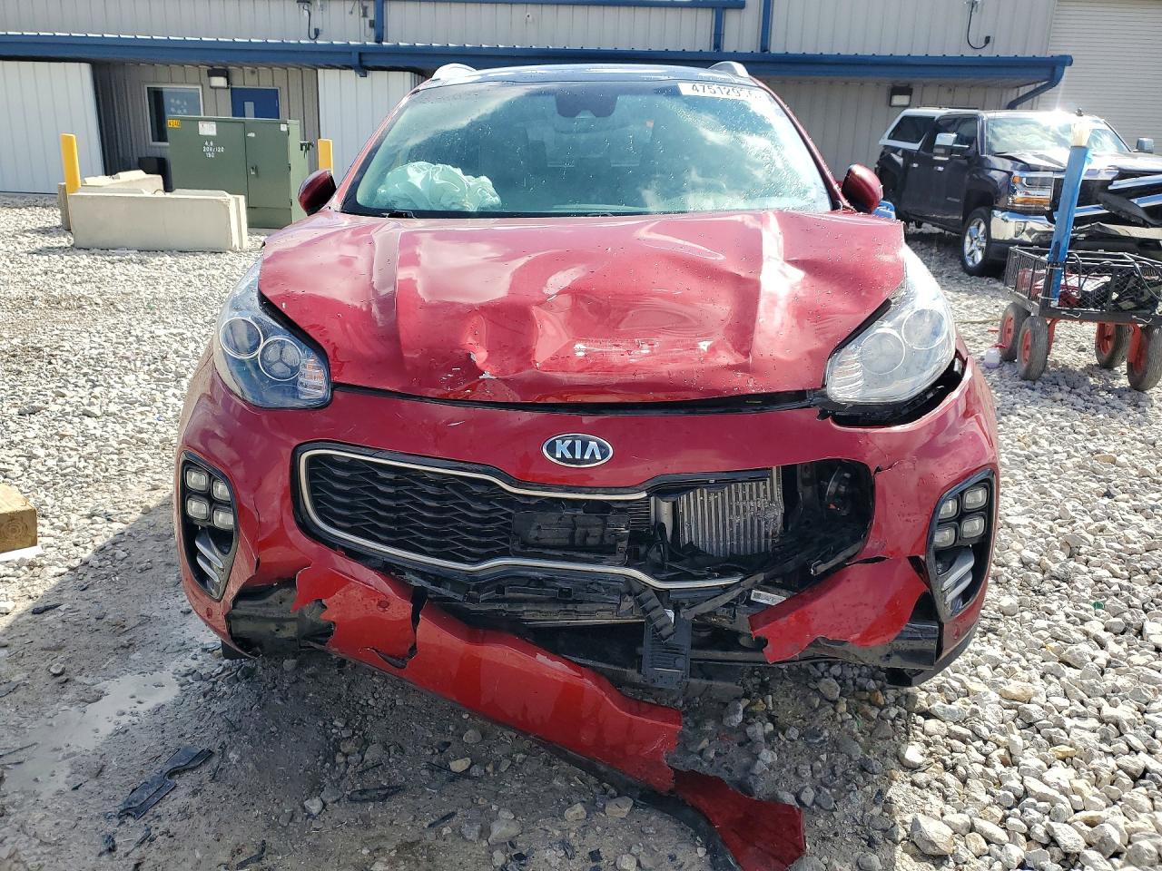 2017 Kia Sportage Sx Turbo Red vin: KNDPRCA65H7266822