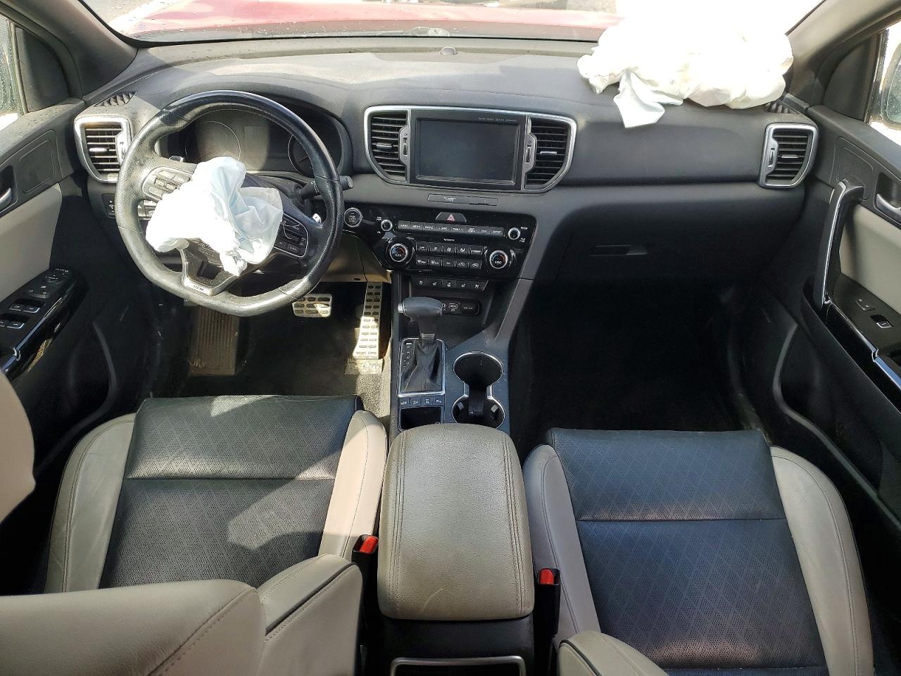 2017 Kia Sportage Sx Turbo Red vin: KNDPRCA65H7266822