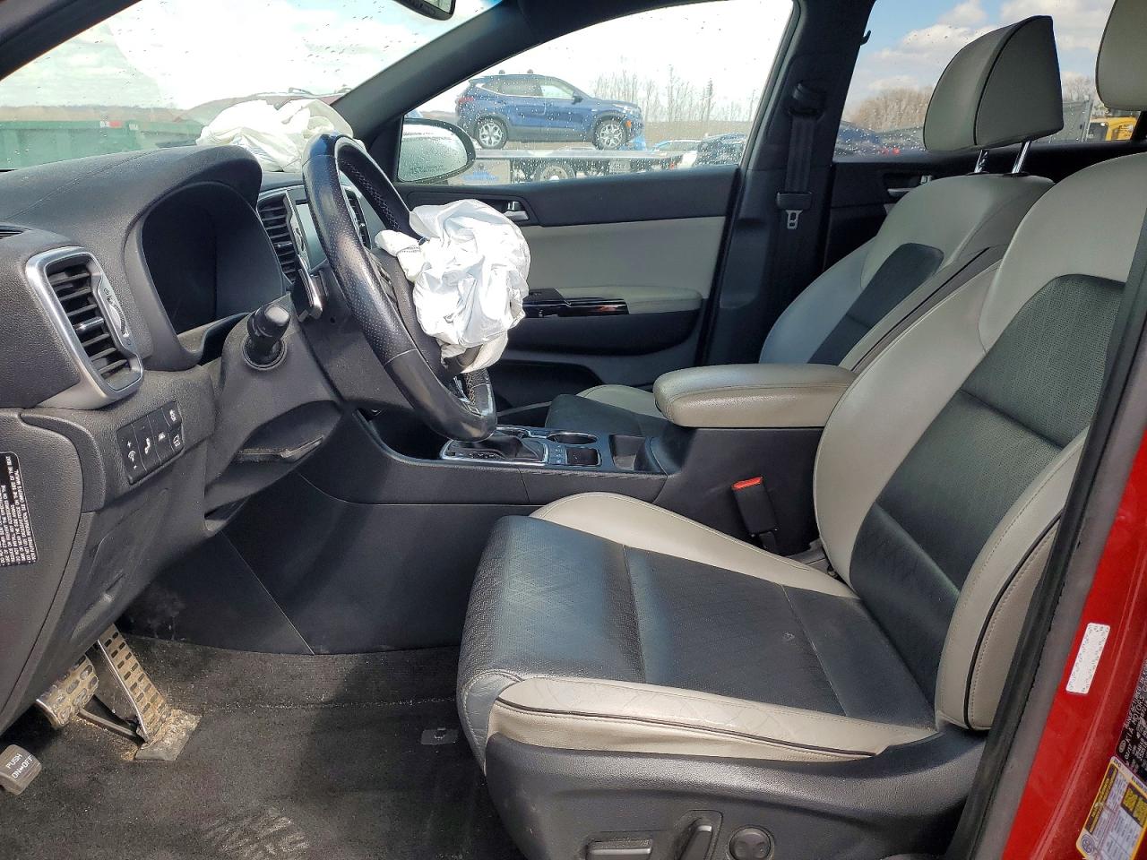 2017 Kia Sportage Sx Turbo Red vin: KNDPRCA65H7266822