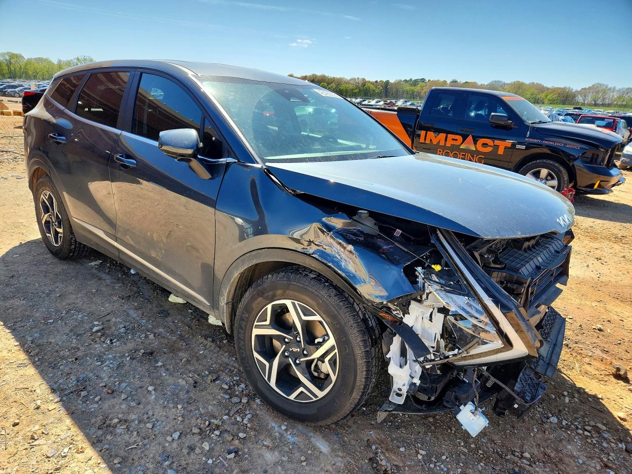 2023 Kia Sportage Lx Gray vin: KNDPU3AF1P7109074