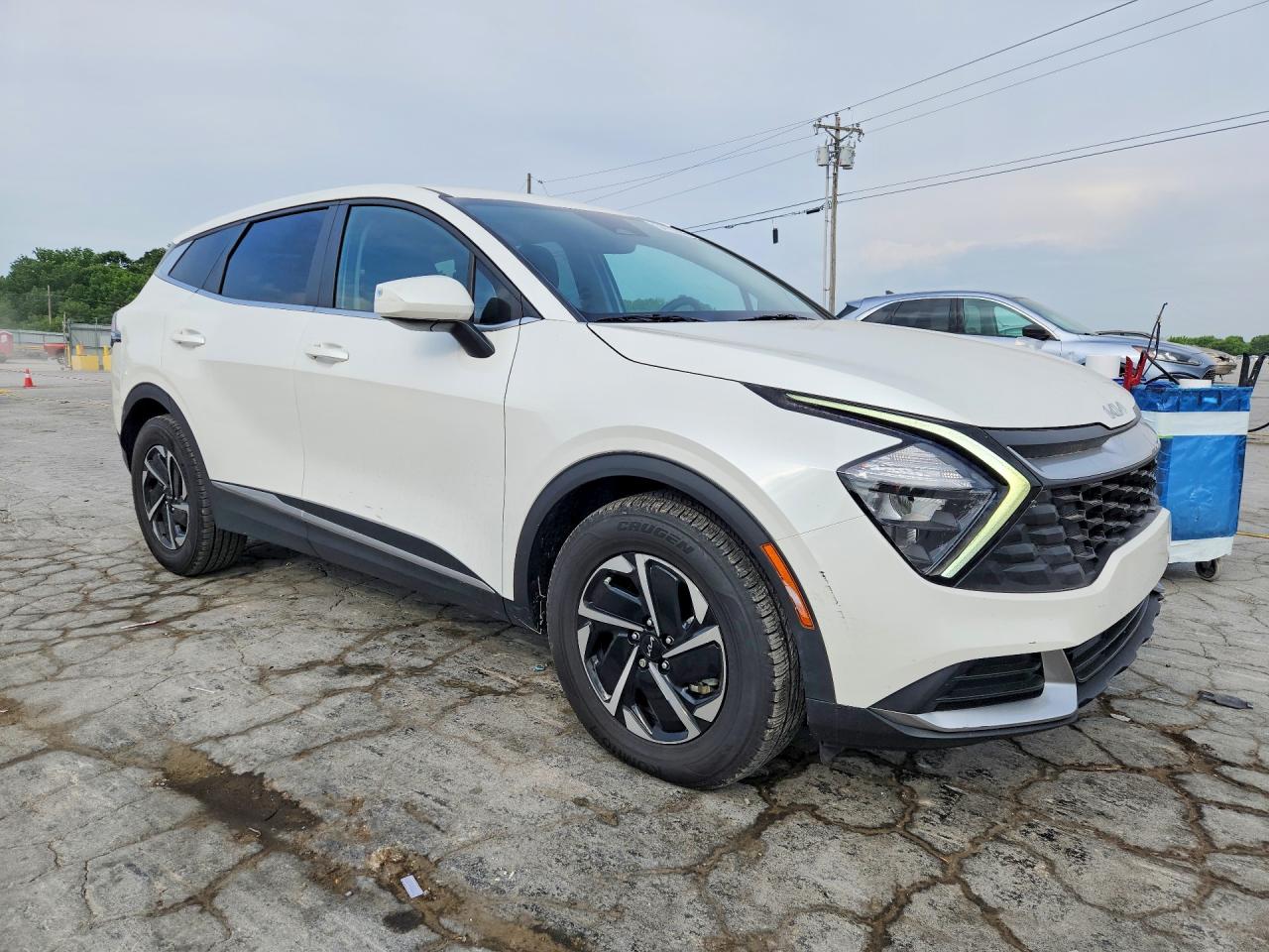 2023 Kia Sportage Lx Белый vin: KNDPU3AG1P7074058