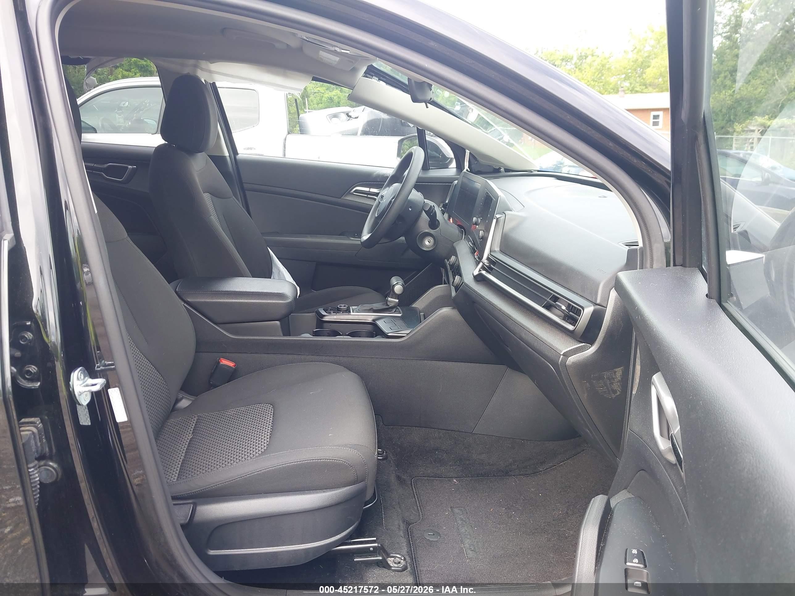 2024 Kia Sportage Lx Black vin: KNDPU3DF7R7261780