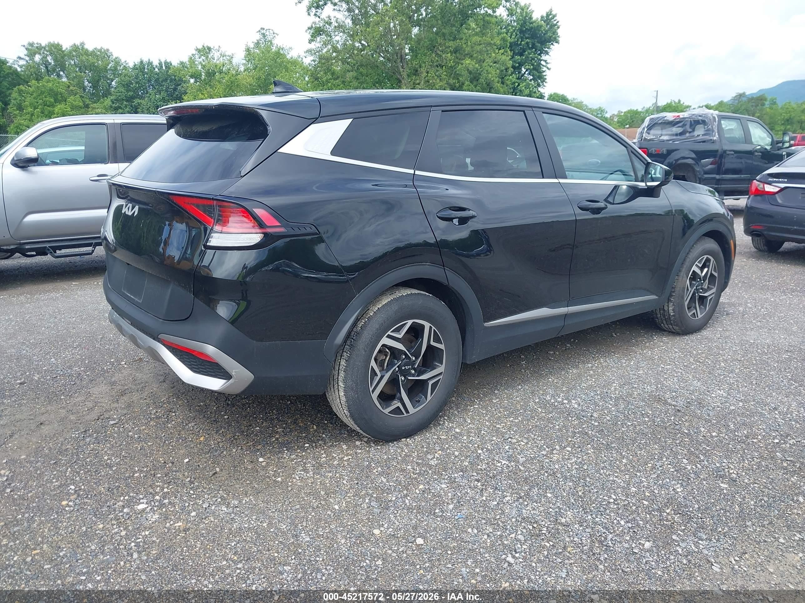 2024 Kia Sportage Lx Black vin: KNDPU3DF7R7261780
