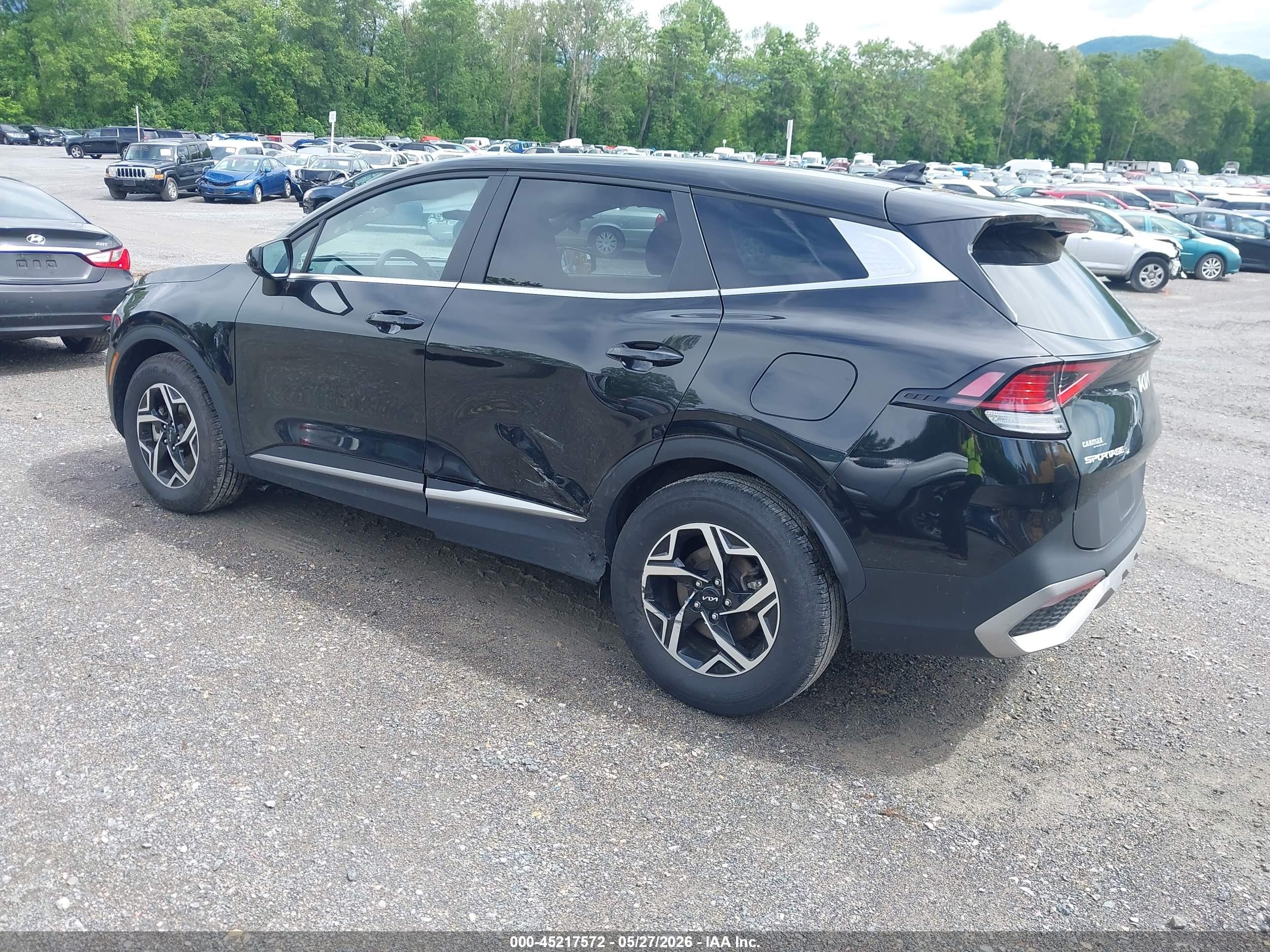 2024 Kia Sportage Lx Black vin: KNDPU3DF7R7261780