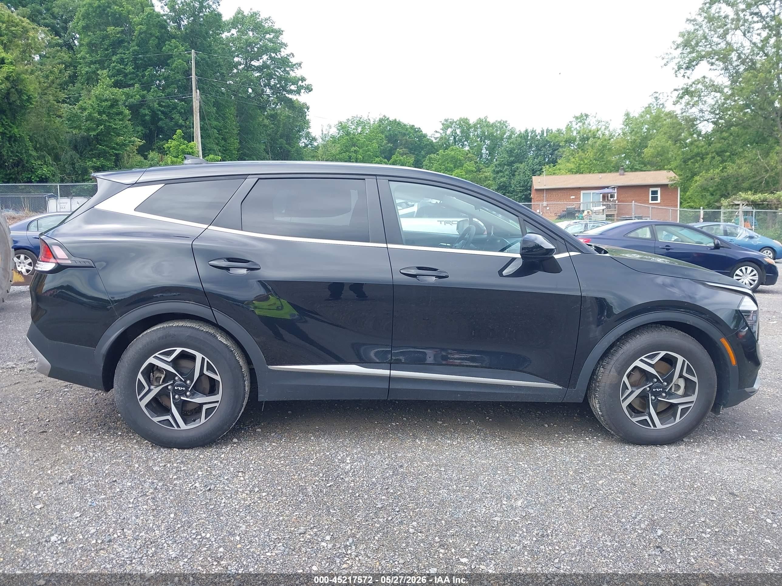 2024 Kia Sportage Lx Black vin: KNDPU3DF7R7261780
