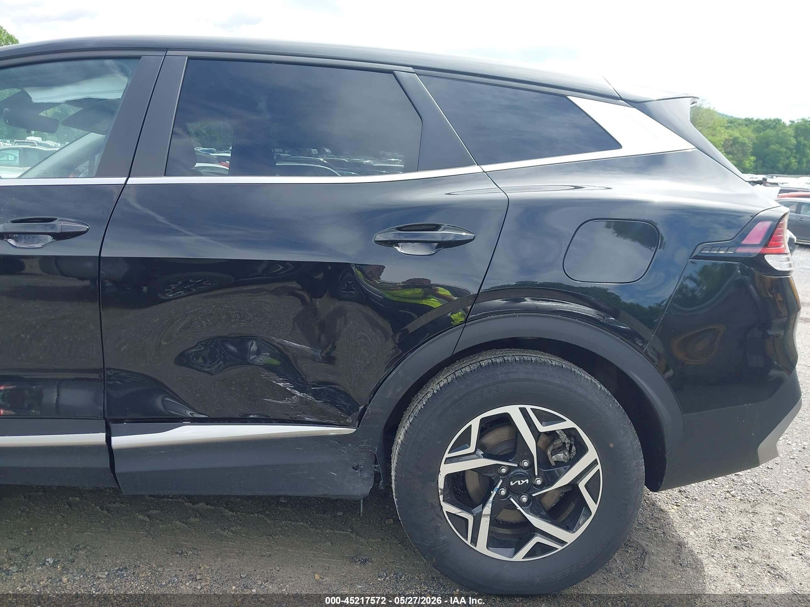 2024 Kia Sportage Lx Black vin: KNDPU3DF7R7261780