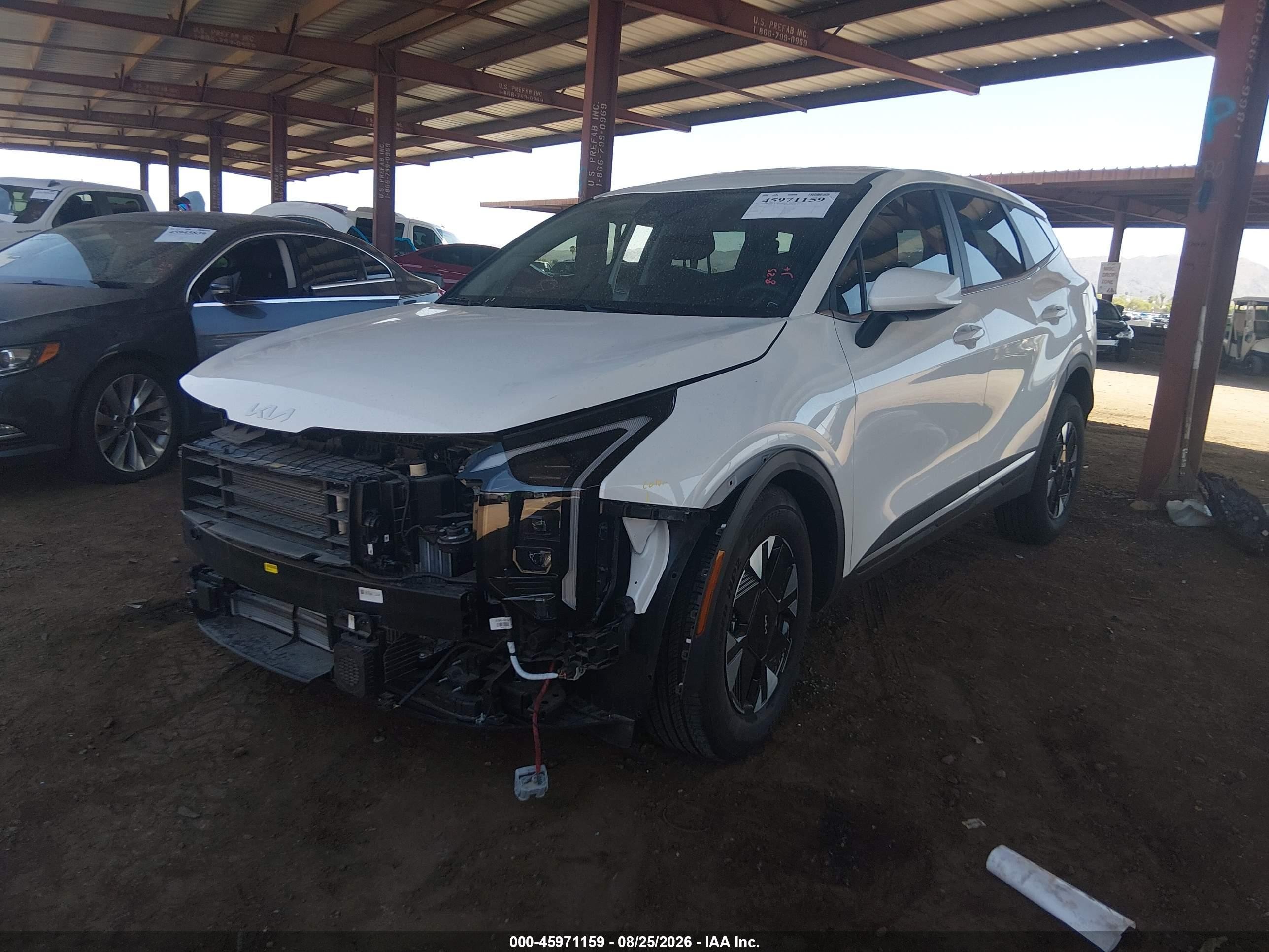 2026 Kia Sportage Hybrid Lx White vin: KNDPU3DG9T7302166