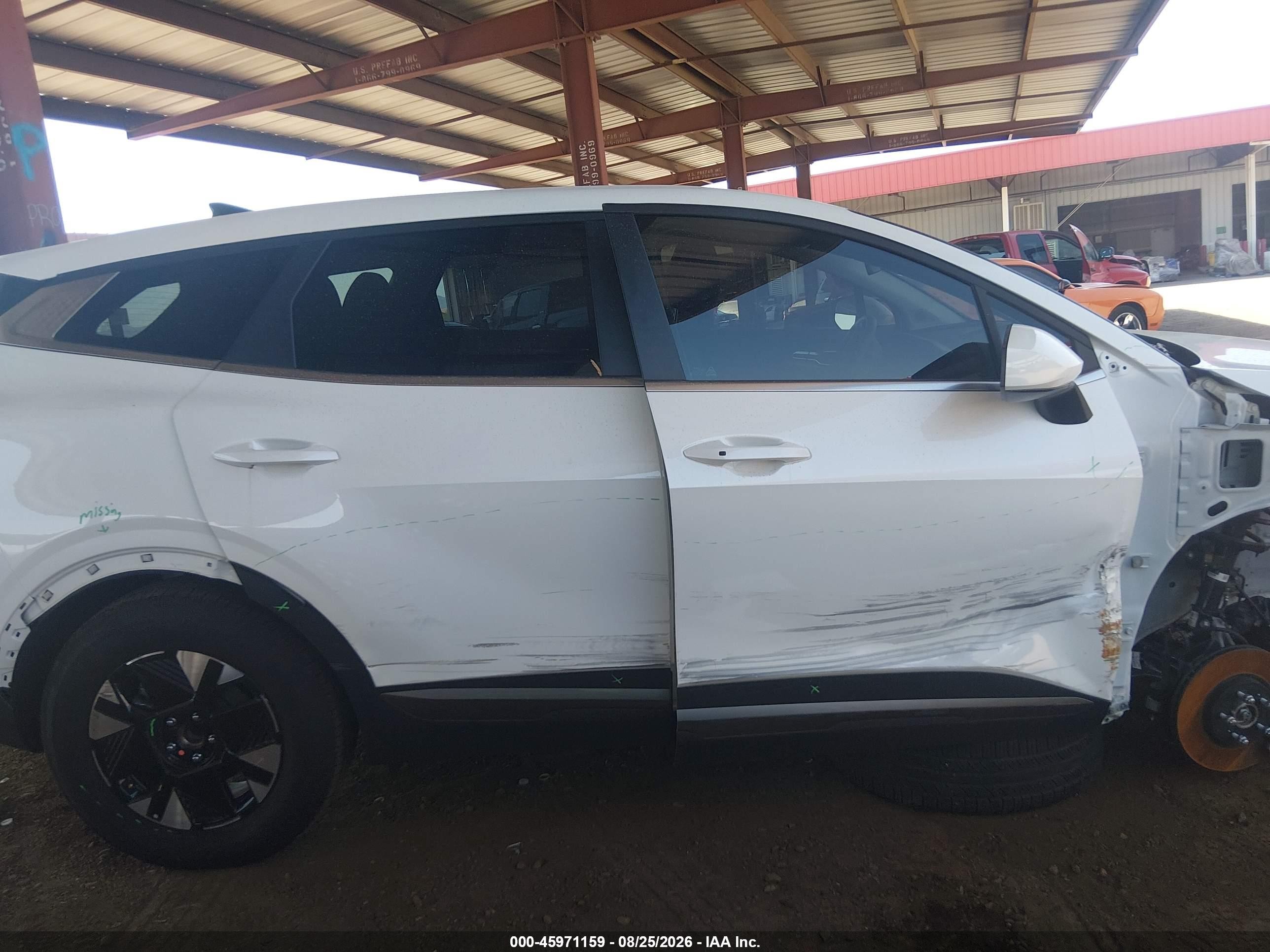 2026 Kia Sportage Hybrid Lx White vin: KNDPU3DG9T7302166