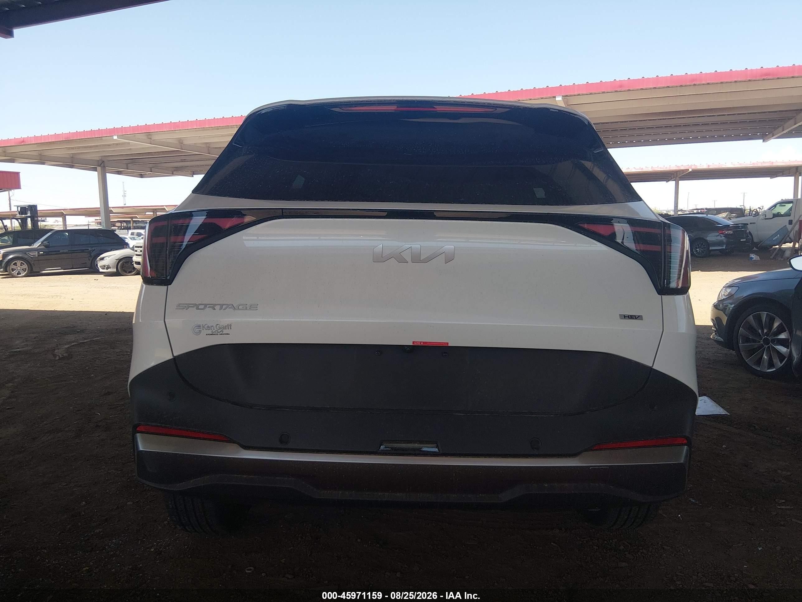 2026 Kia Sportage Hybrid Lx White vin: KNDPU3DG9T7302166
