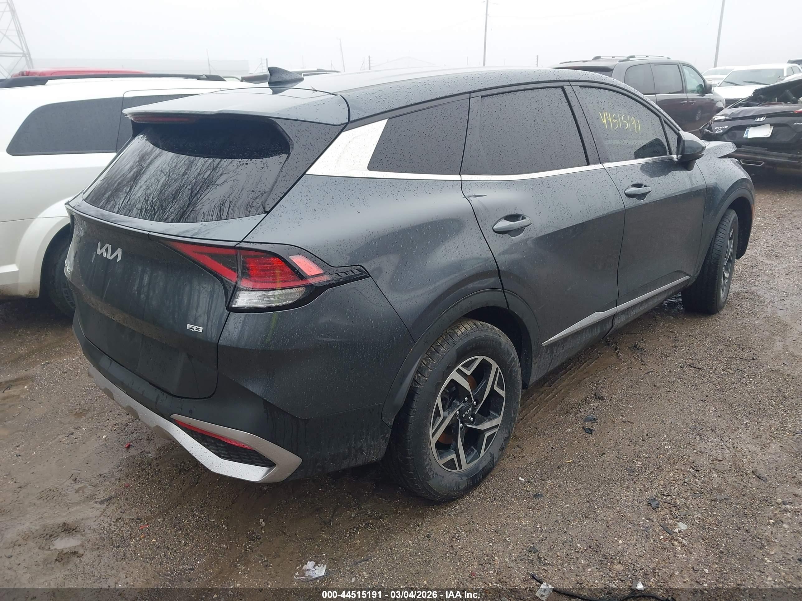 2023 Kia Sportage Lx Серый vin: KNDPUCAF0P7090534