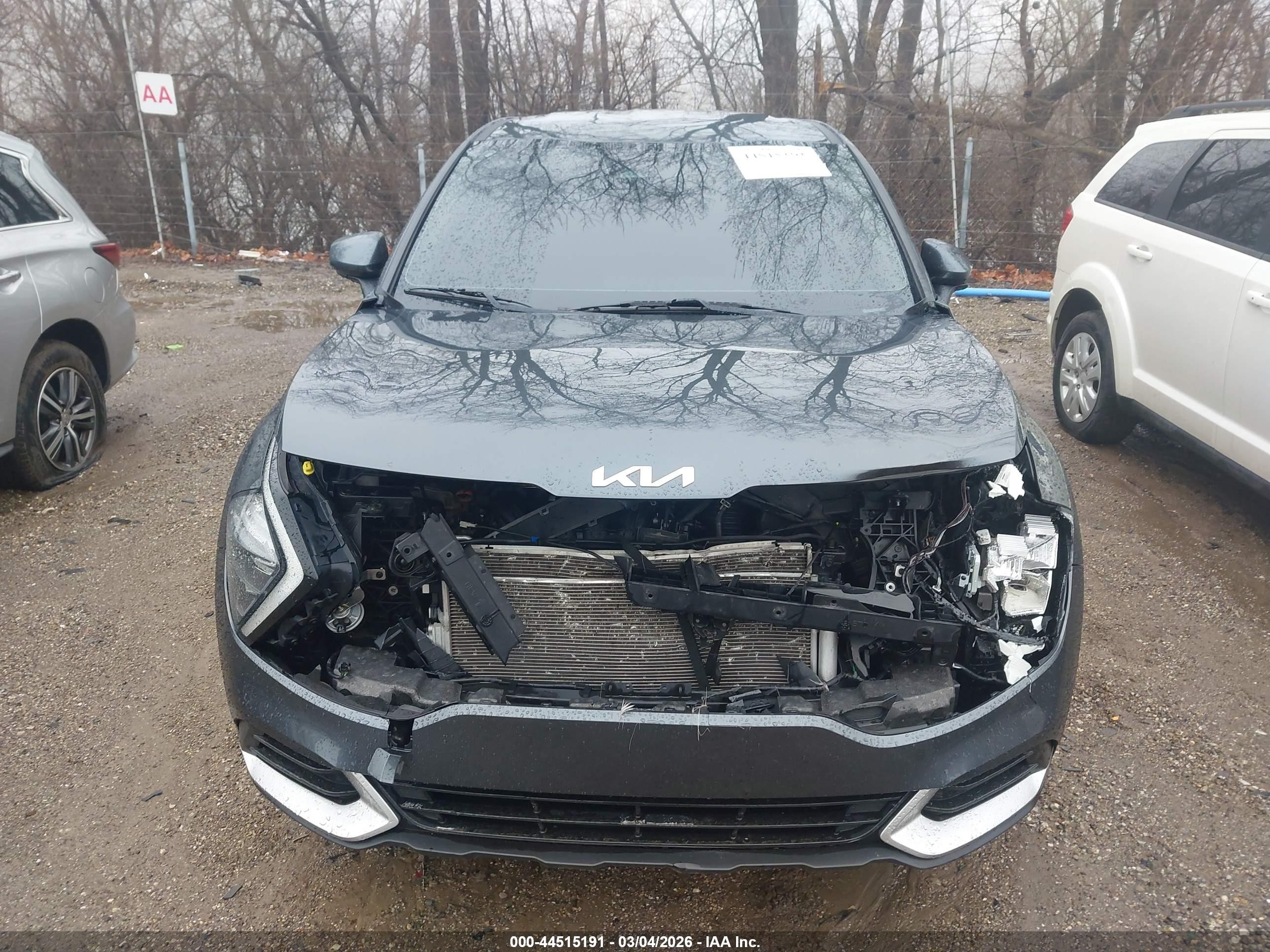 2023 Kia Sportage Lx Серый vin: KNDPUCAF0P7090534