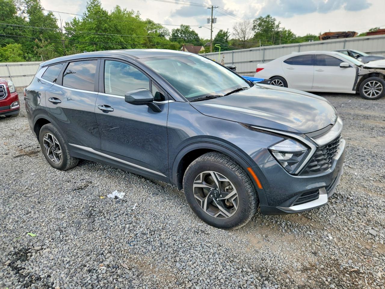 2023 Kia Sportage Lx Gray vin: KNDPUCAF9P7208239