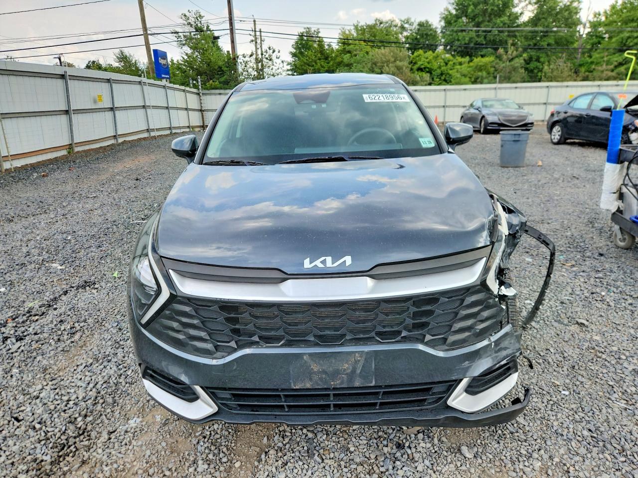 2023 Kia Sportage Lx Gray vin: KNDPUCAF9P7208239