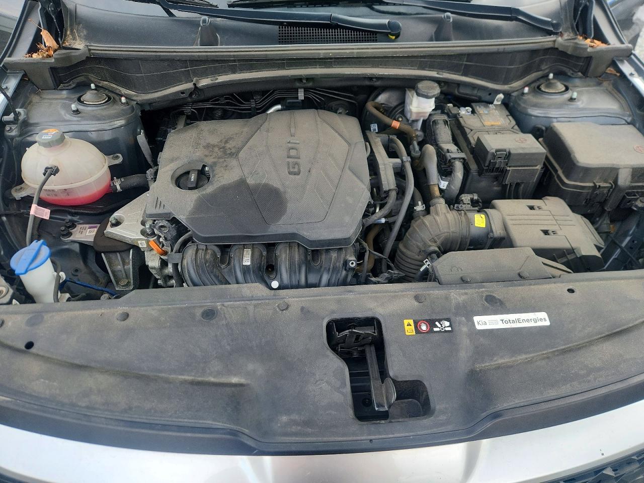 2023 Kia Sportage Lx Gray vin: KNDPUCAF9P7208239