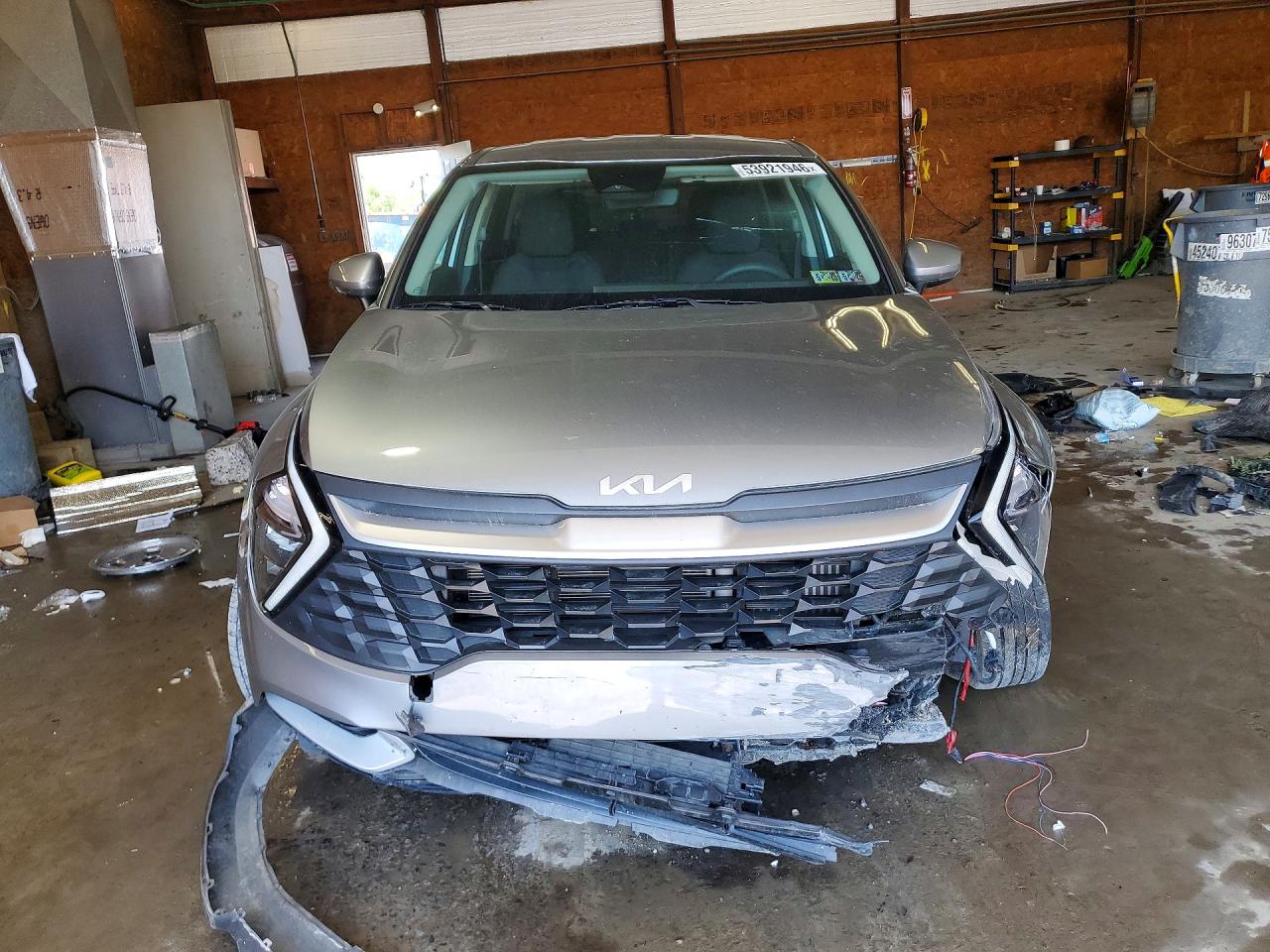 2023 Kia Sportage Lx Gray vin: KNDPUCAG1P7052075