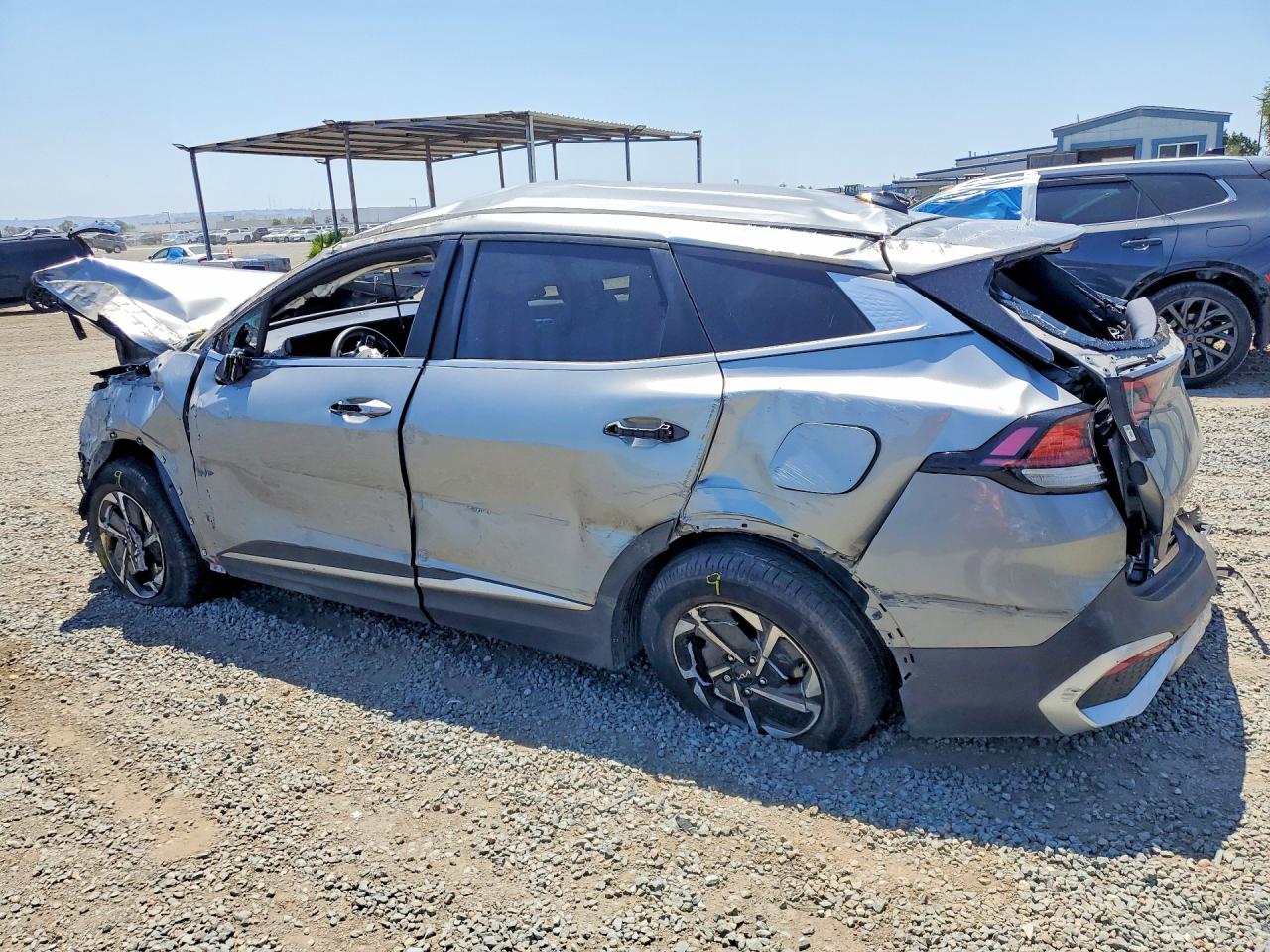 2023 Kia Sportage Lx Gray vin: KNDPUCAG6P7059376