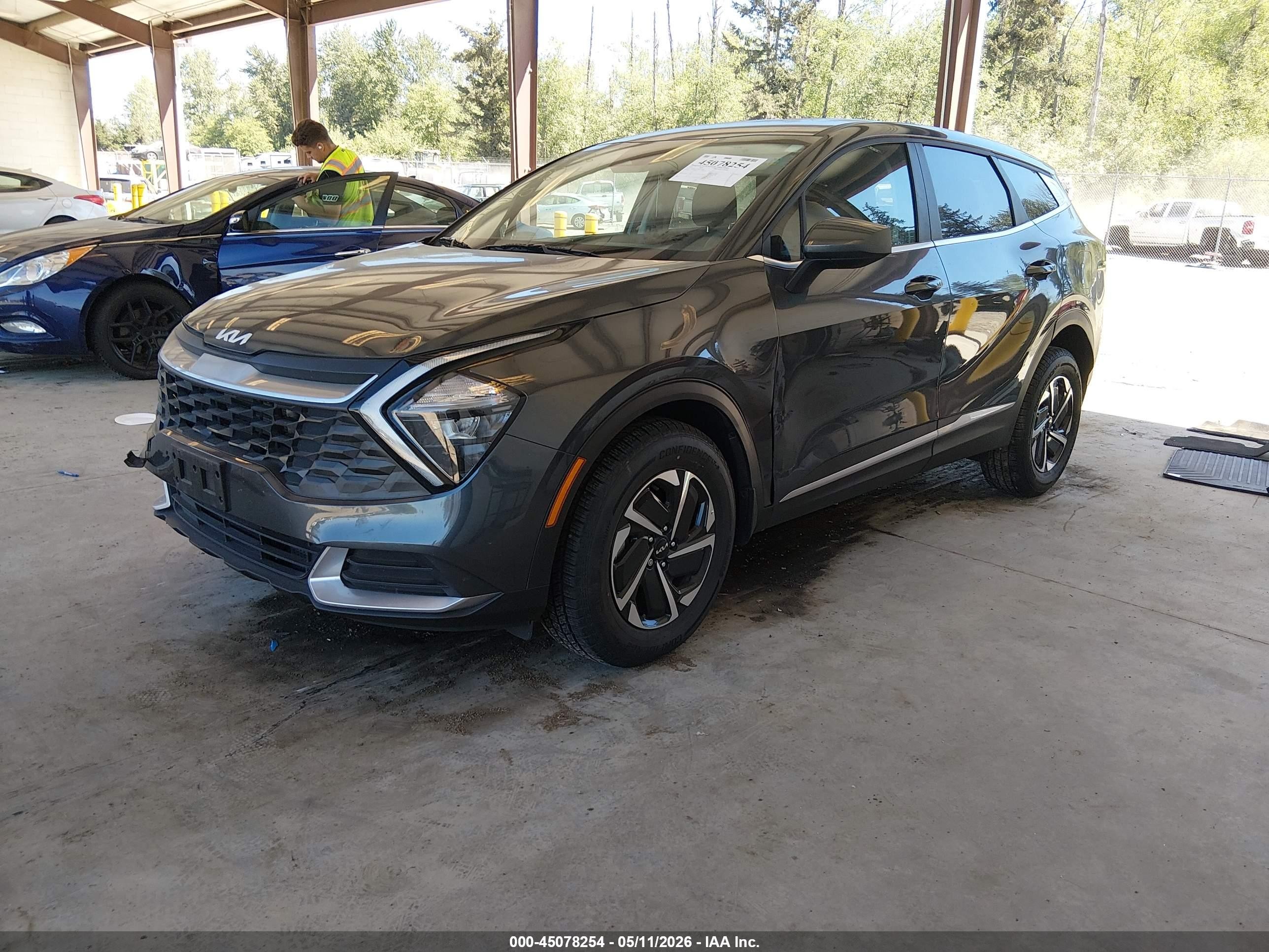 2023 Kia Sportage Hybrid Lx Black vin: KNDPUCAG8P7117424