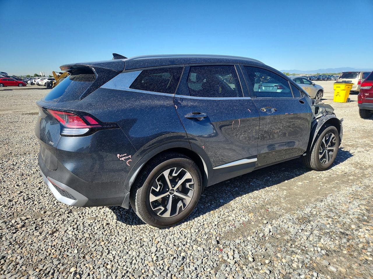 2023 Kia Sportage Ex Gray vin: KNDPVCAF6P7125252