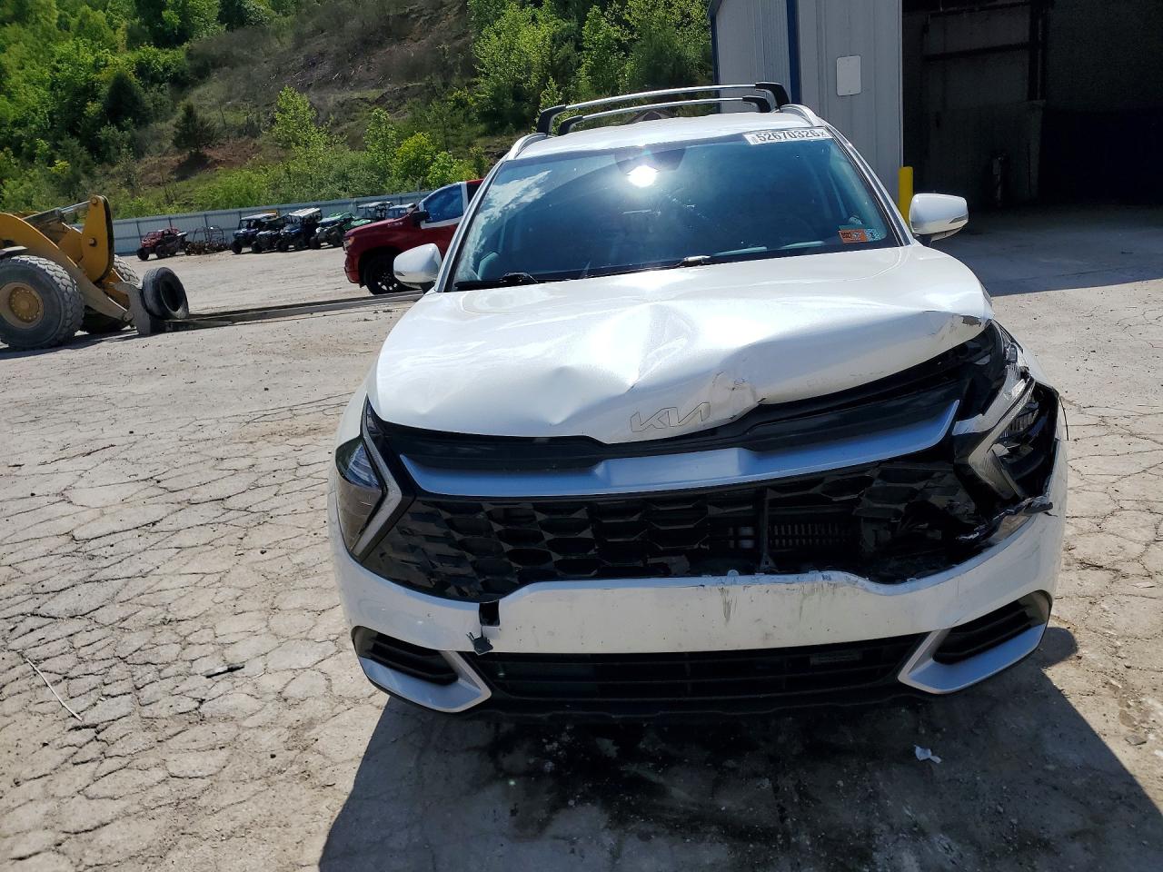 2023 Kia Sportage Ex White vin: KNDPVCAG1P7113454