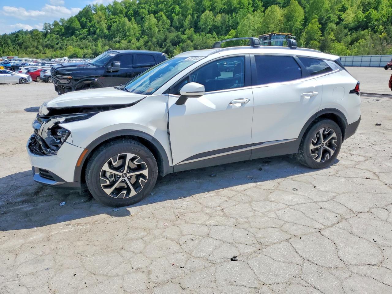 2023 Kia Sportage Ex White vin: KNDPVCAG1P7113454