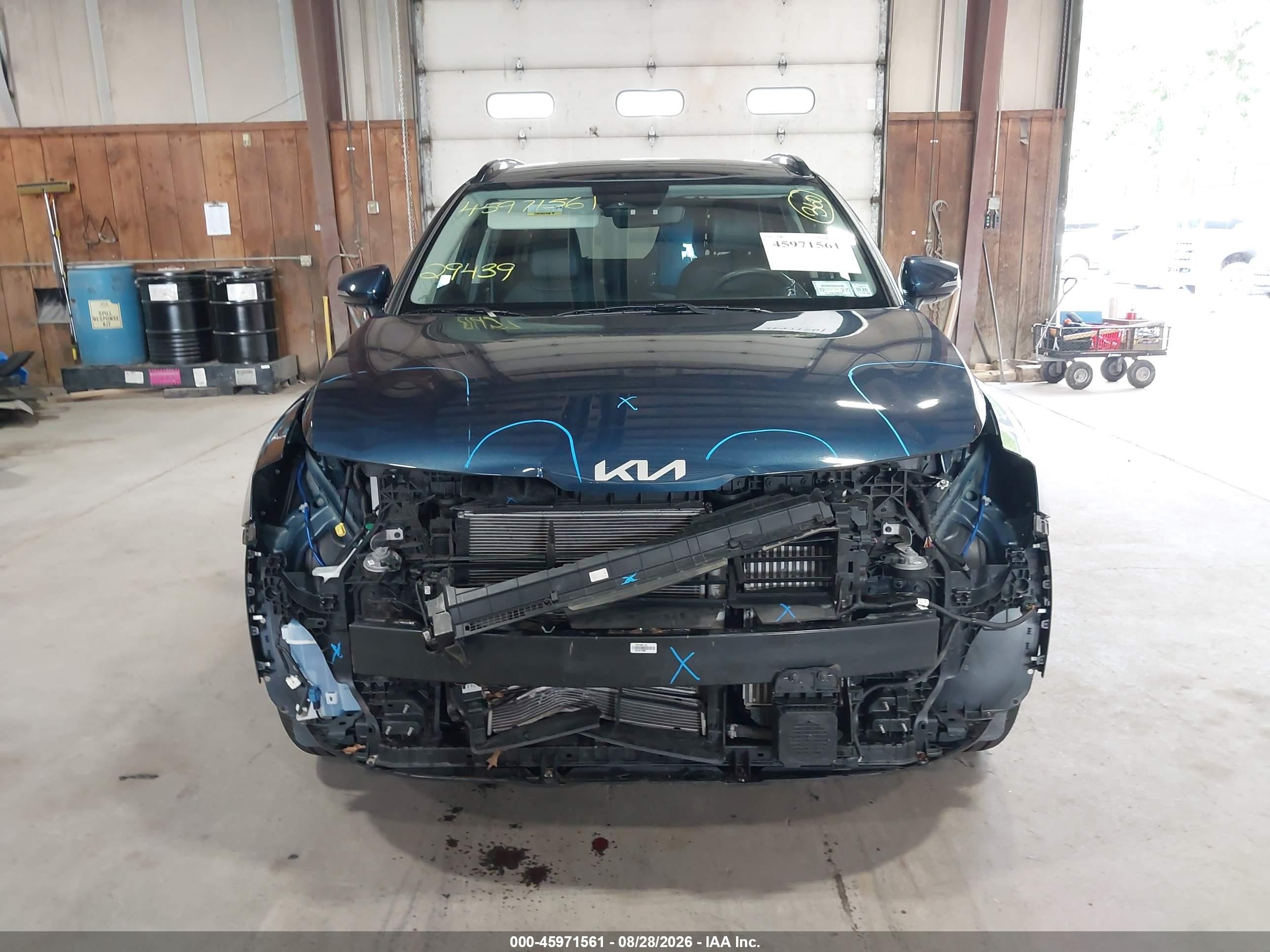 2023 Kia Sportage Hybrid Ex Blue vin: KNDPVCAG3P7030267