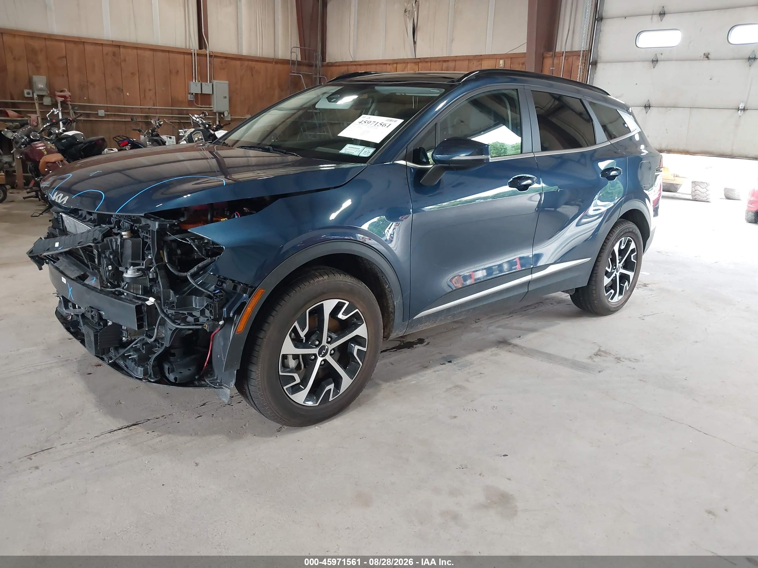 2023 Kia Sportage Hybrid Ex Blue vin: KNDPVCAG3P7030267