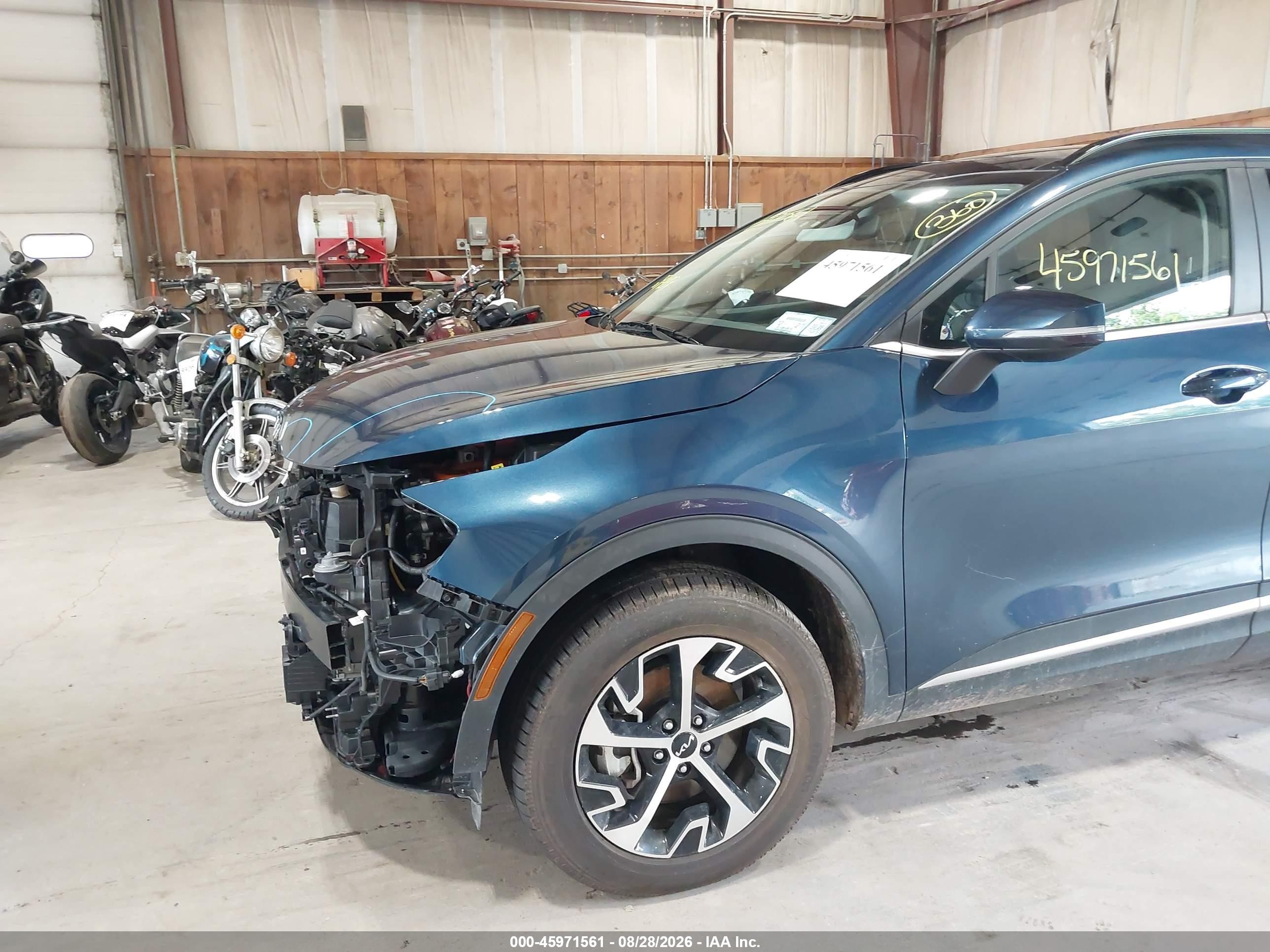 2023 Kia Sportage Hybrid Ex Blue vin: KNDPVCAG3P7030267