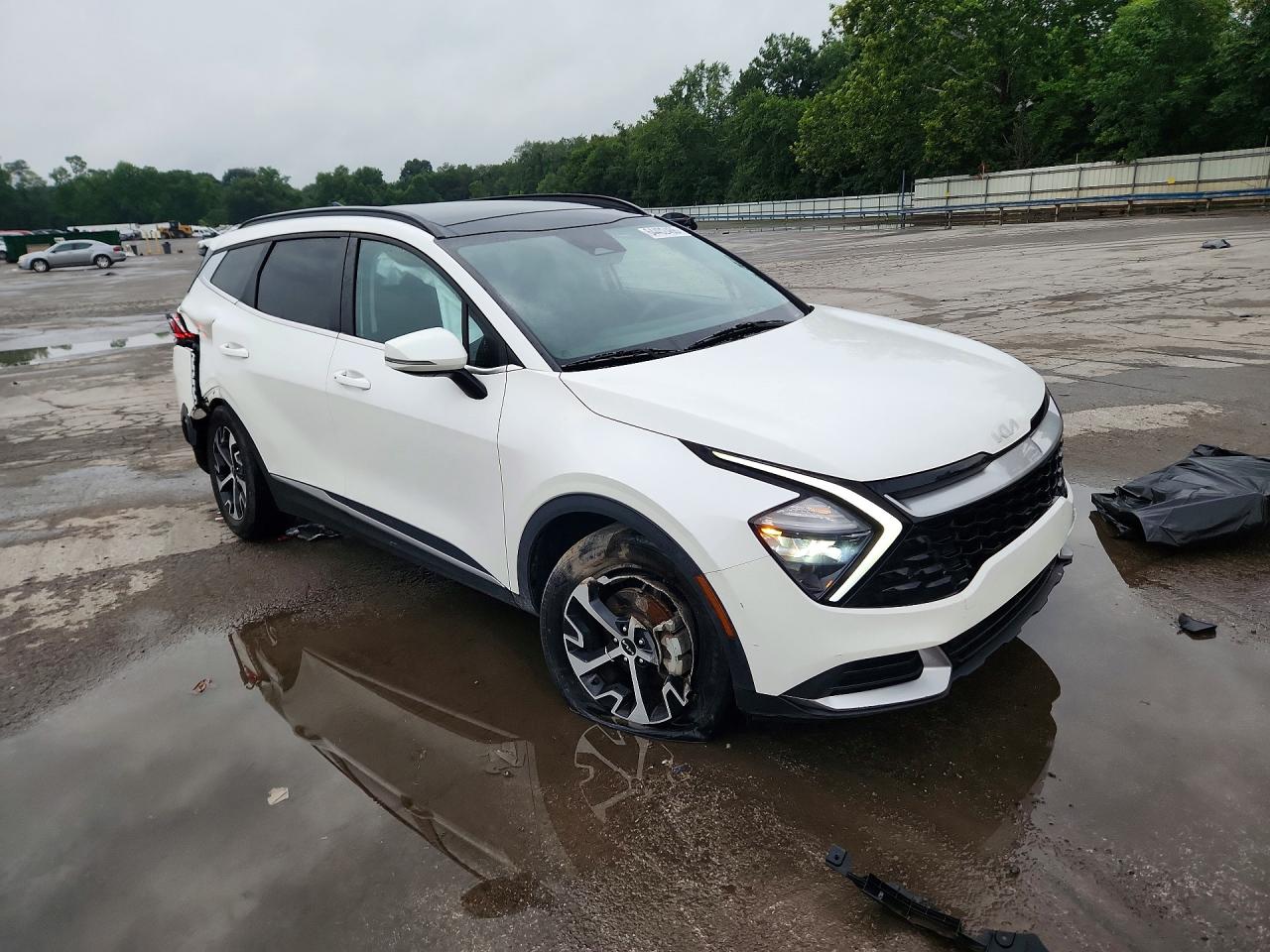 2023 Kia Sportage Ex White vin: KNDPVCAG4P7033503