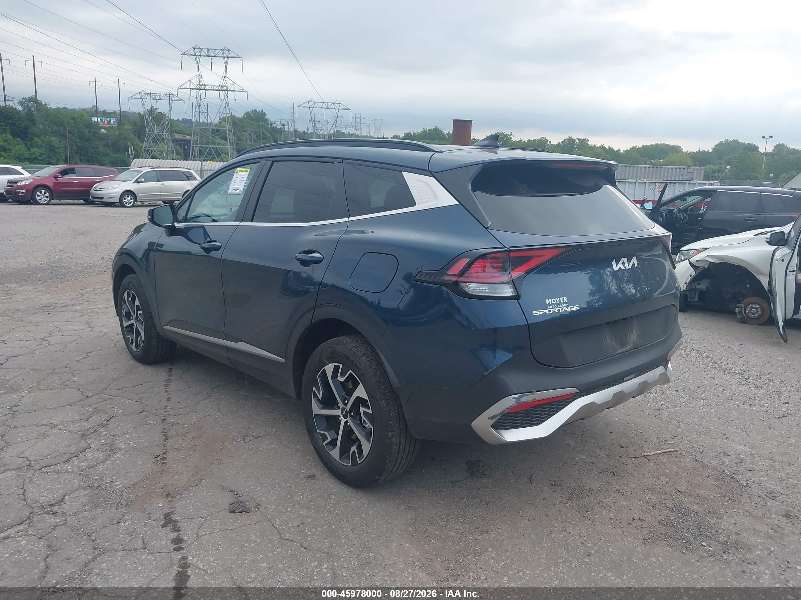 2025 Kia Sportage Hybrid Ex Blue vin: KNDPVCDG8S7214933