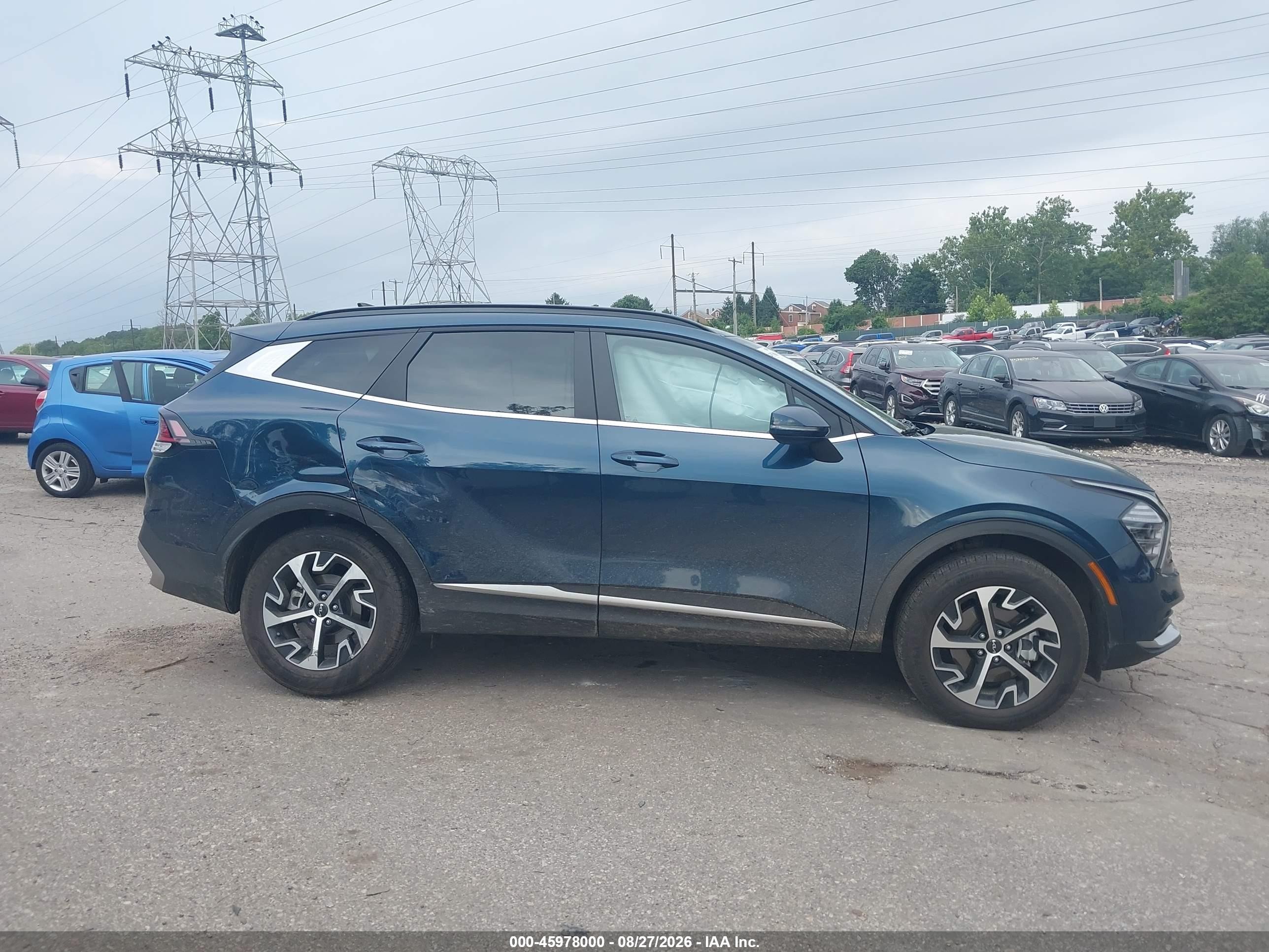 2025 Kia Sportage Hybrid Ex Blue vin: KNDPVCDG8S7214933